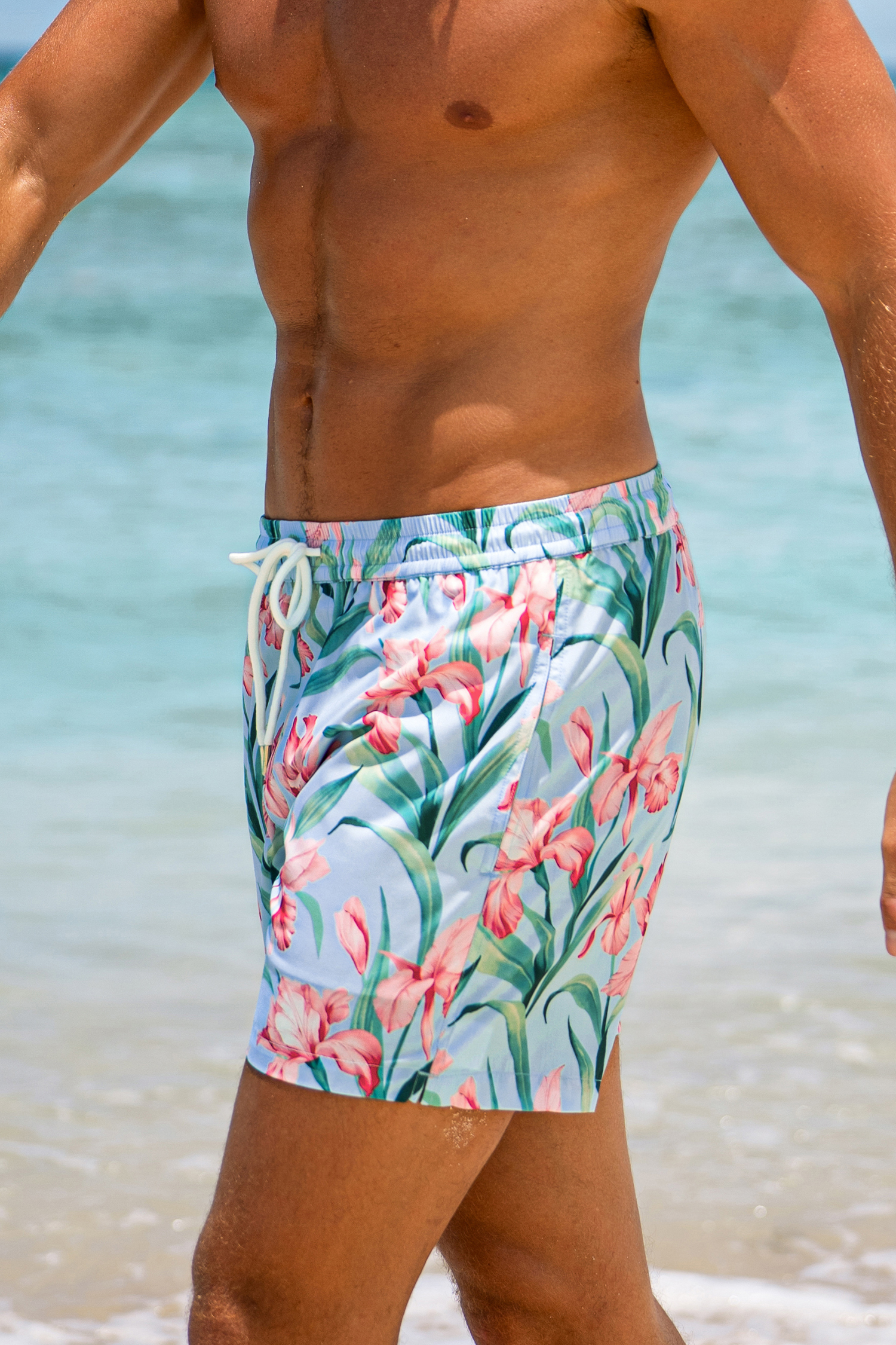 Tropical Forest Floral Board Shorts