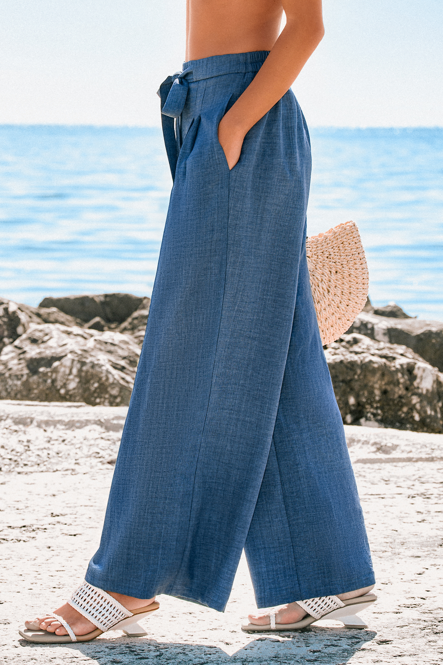 Malibu Girl Blue Pants