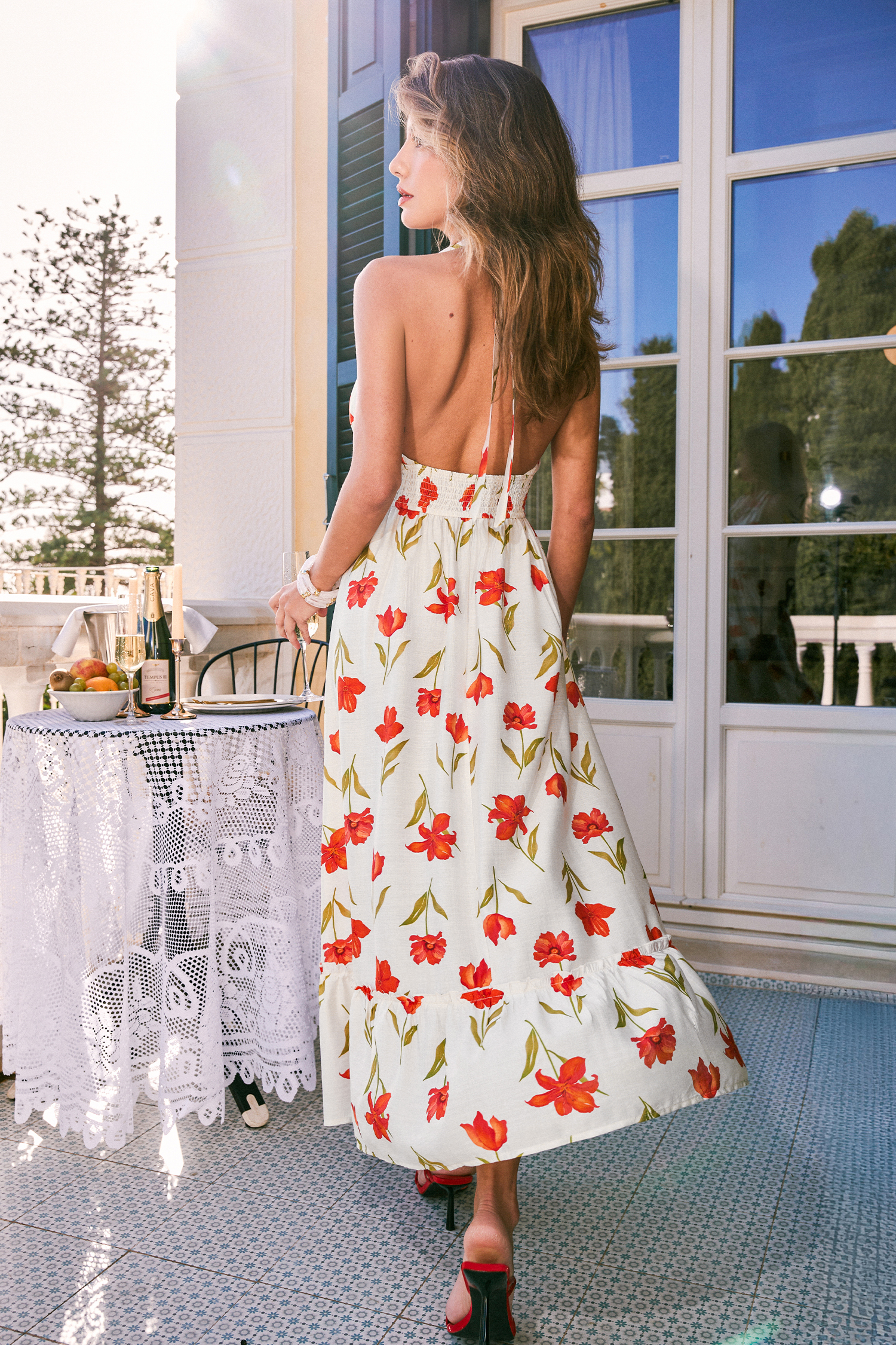 Did the Most Floral Midi Dress