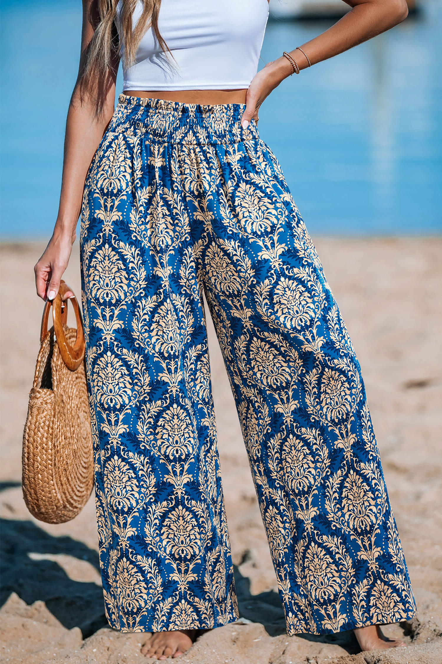 Gilded Sands Ornate Pants