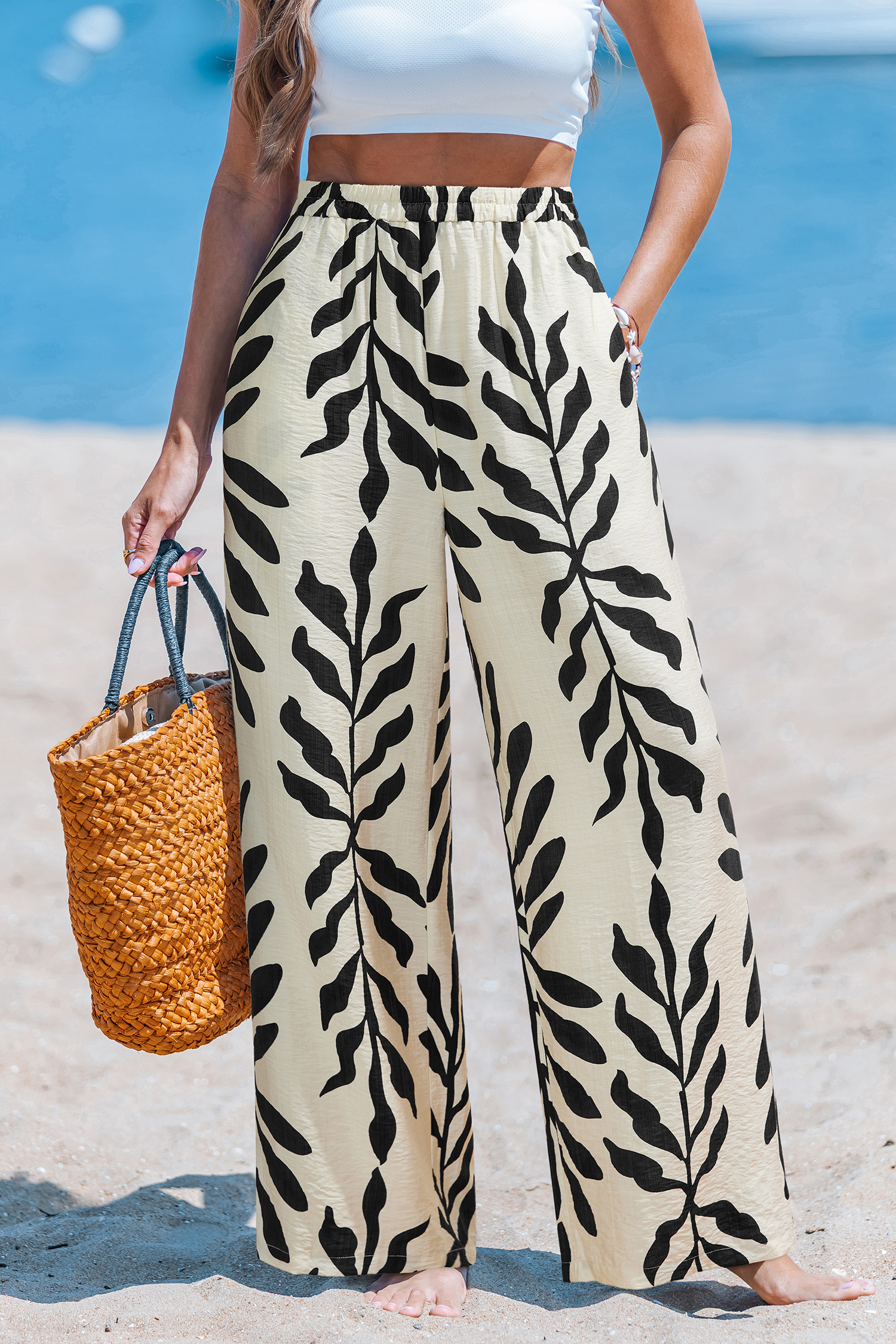 Cosmic Moon Tropical Pants