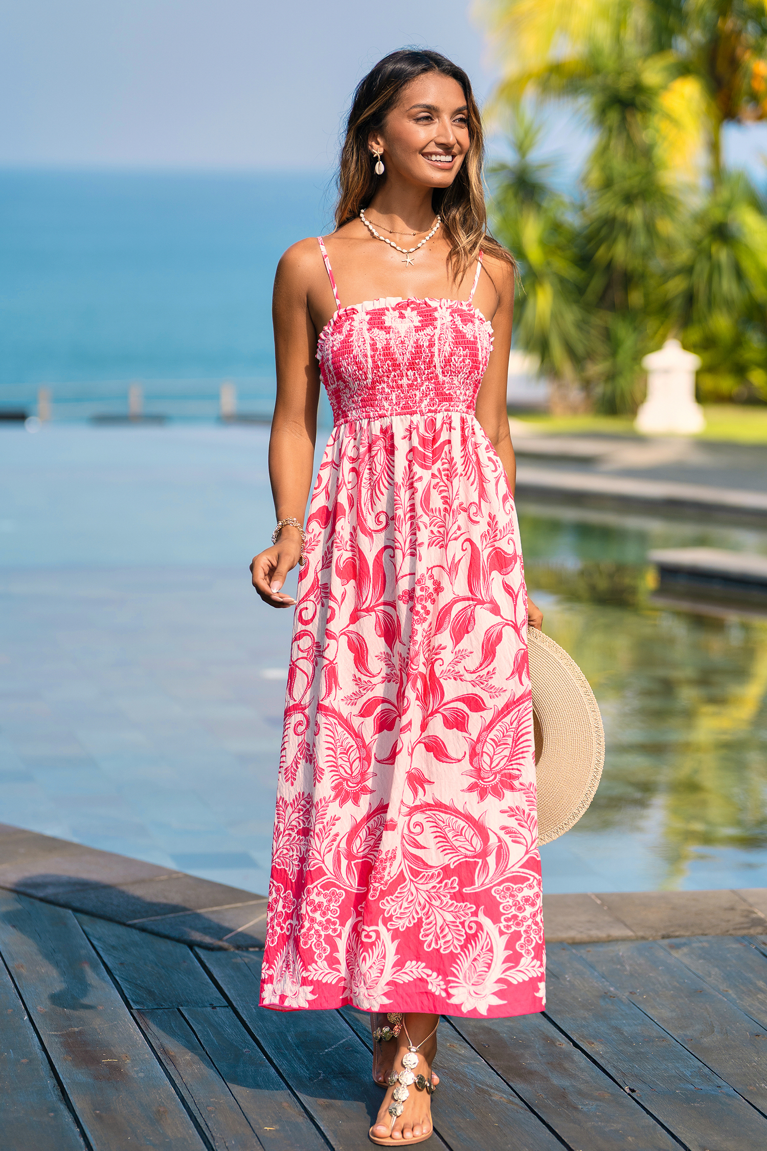 Day After Day Tropical Maxi Dress