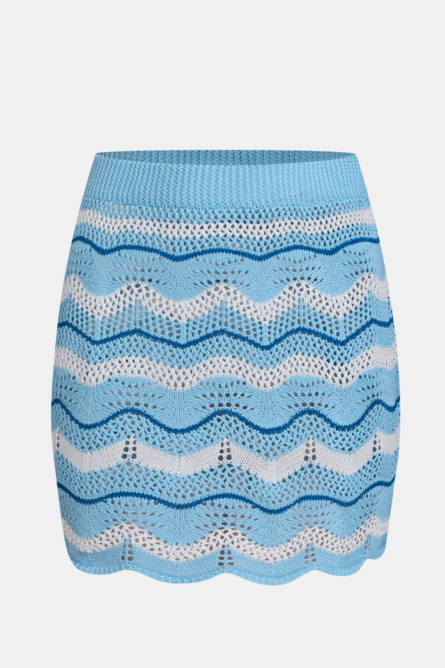 Endless Sunshine Chevron Mini Skirt