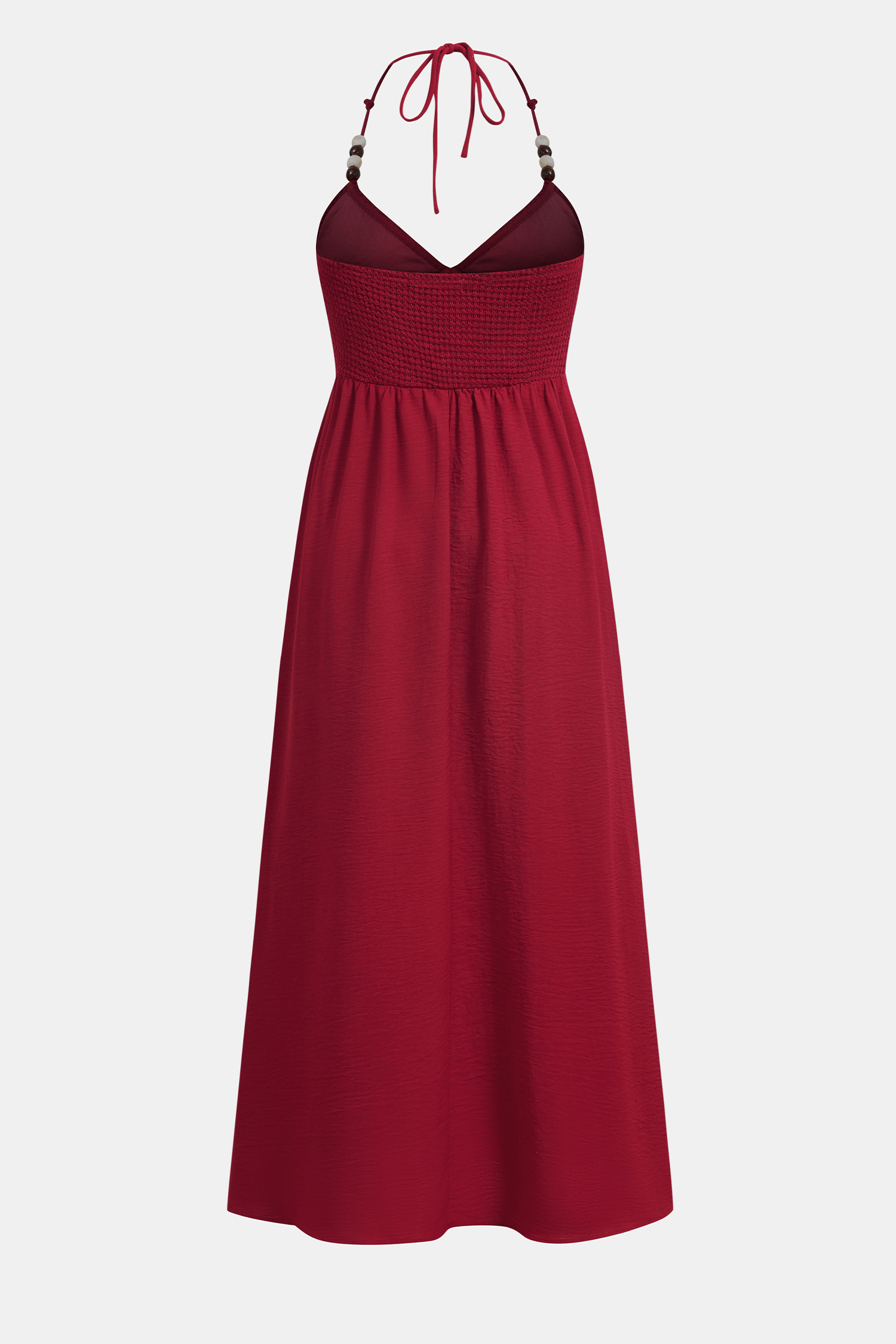 Vestido largo color vino  no burdeos