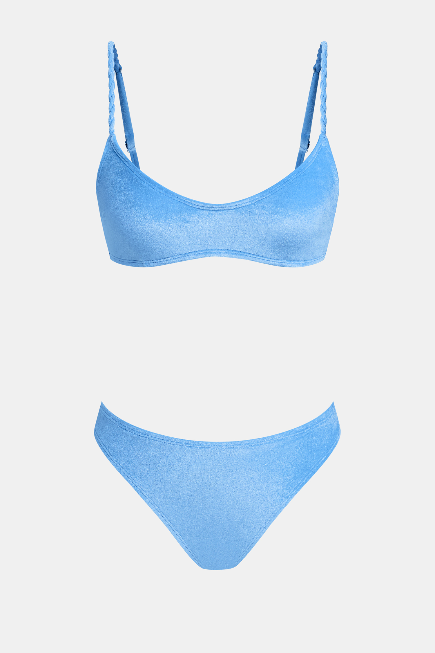 Heat Advisory Blue Bikini Set