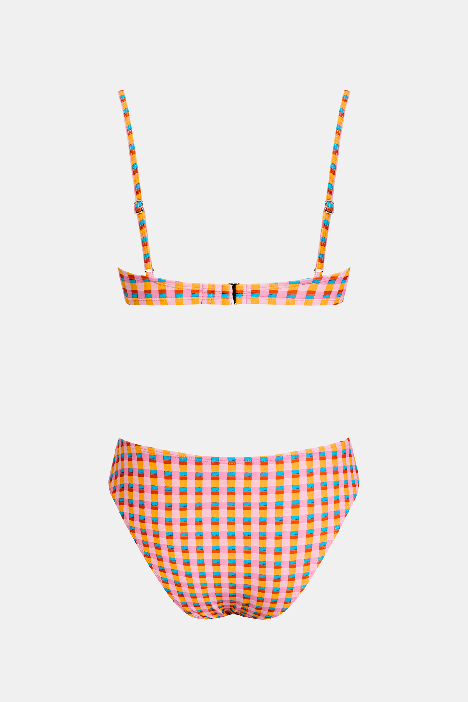 Sweet Valencia Gingham Bikini Set