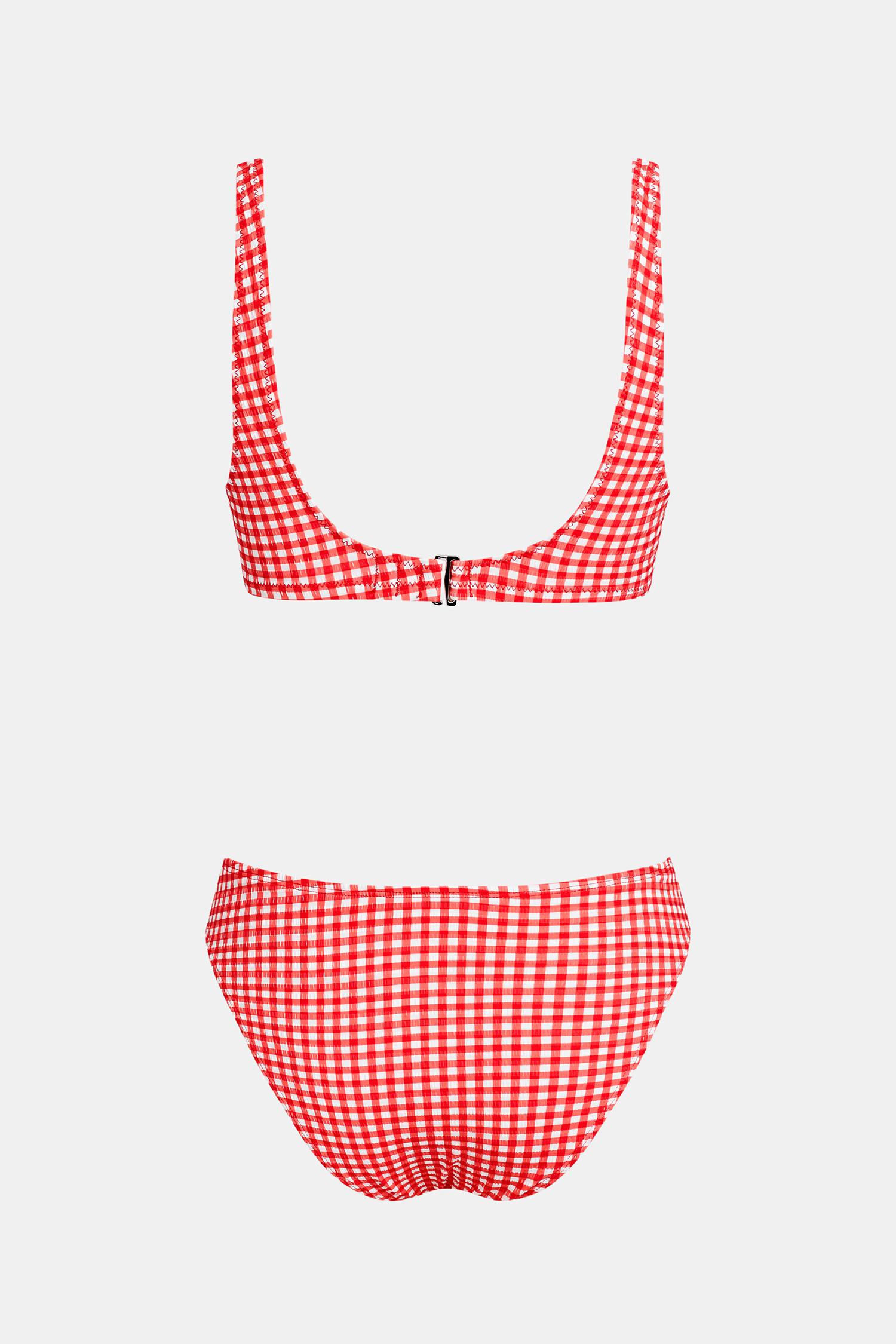 Spring Stunner Gingham Bikini Set