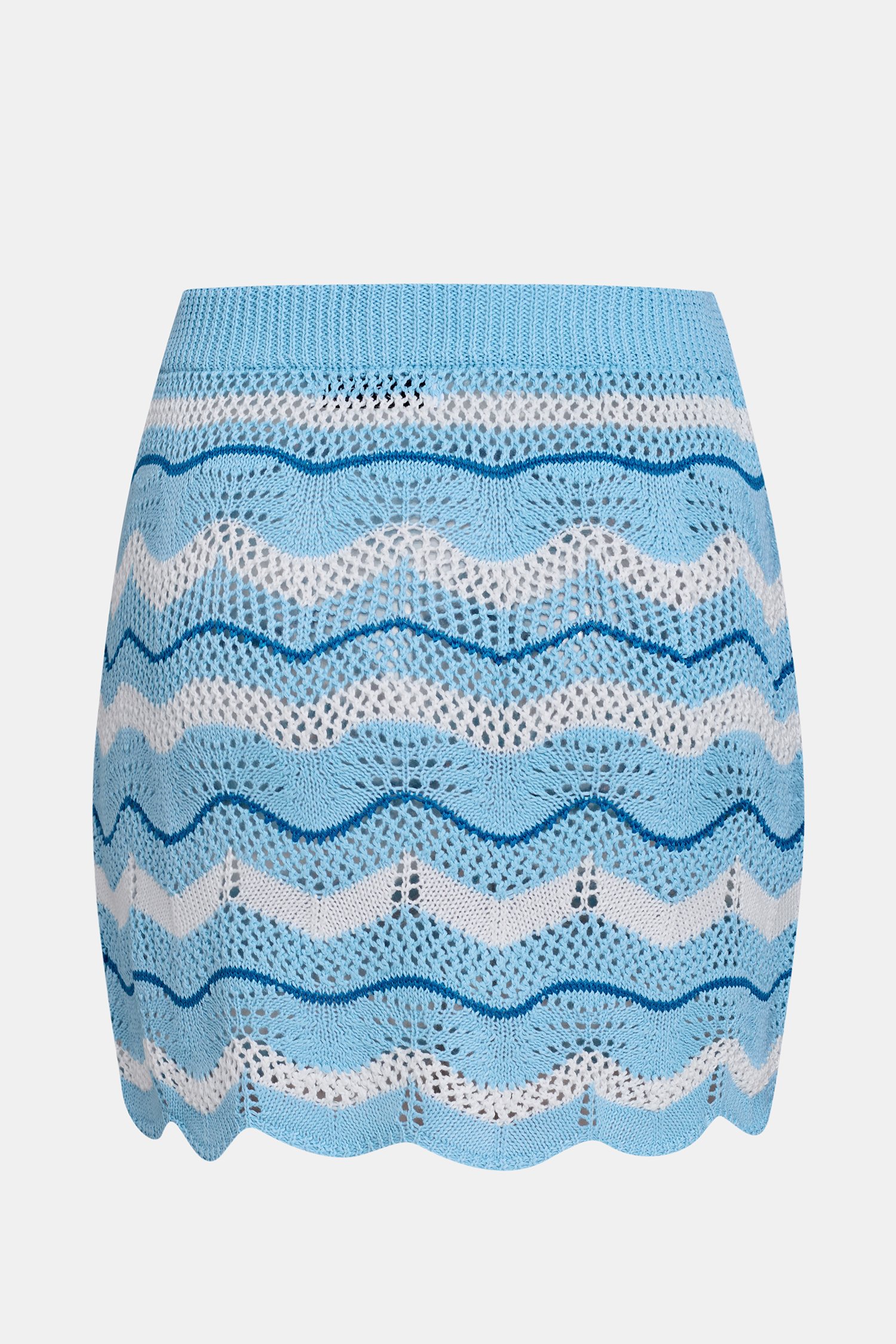 Endless Sunshine Chevron Mini Skirt
