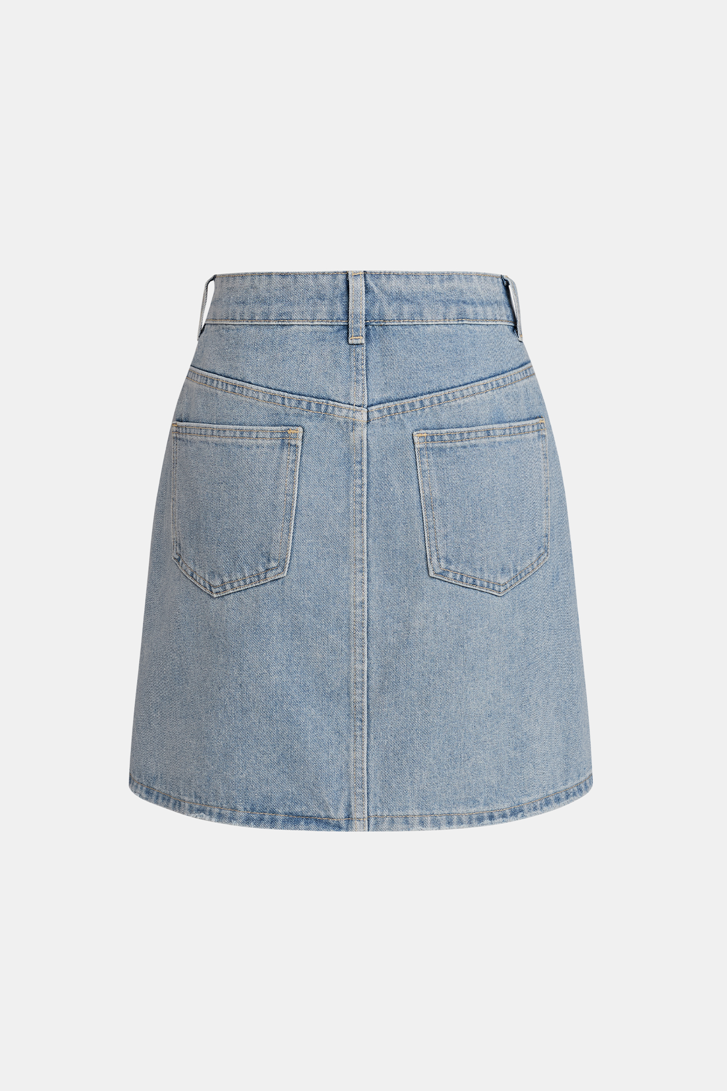 Orange Avenue Denim Mini Skirt