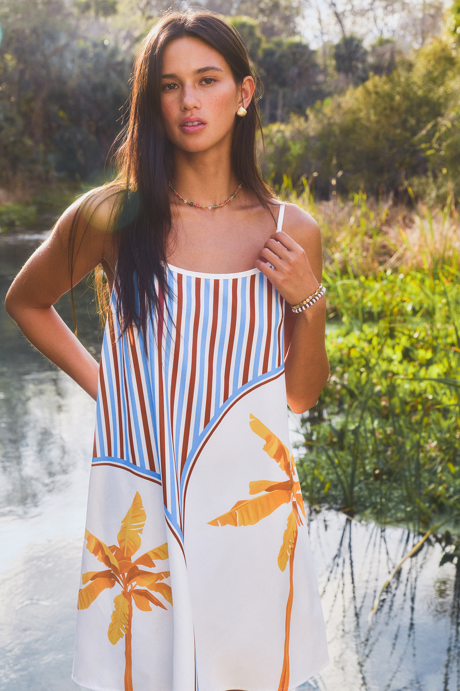 Big Adventure Tropical Mini Dress