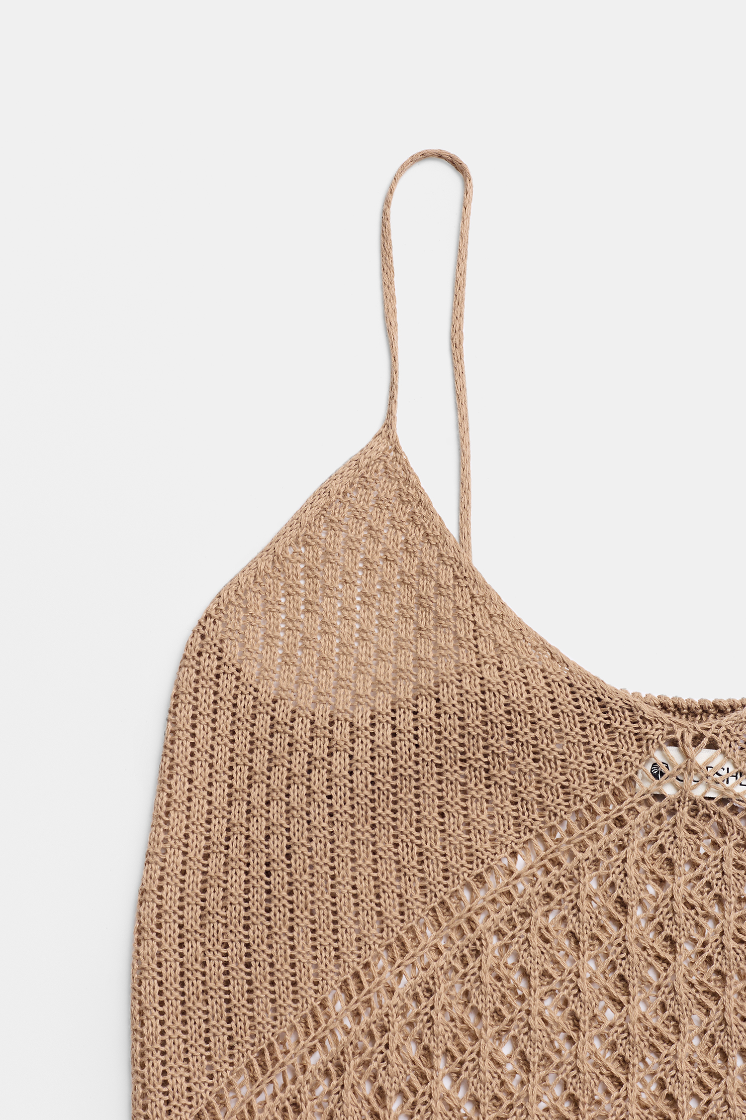 Big Thrill Brown Cover-Up Mini Dress