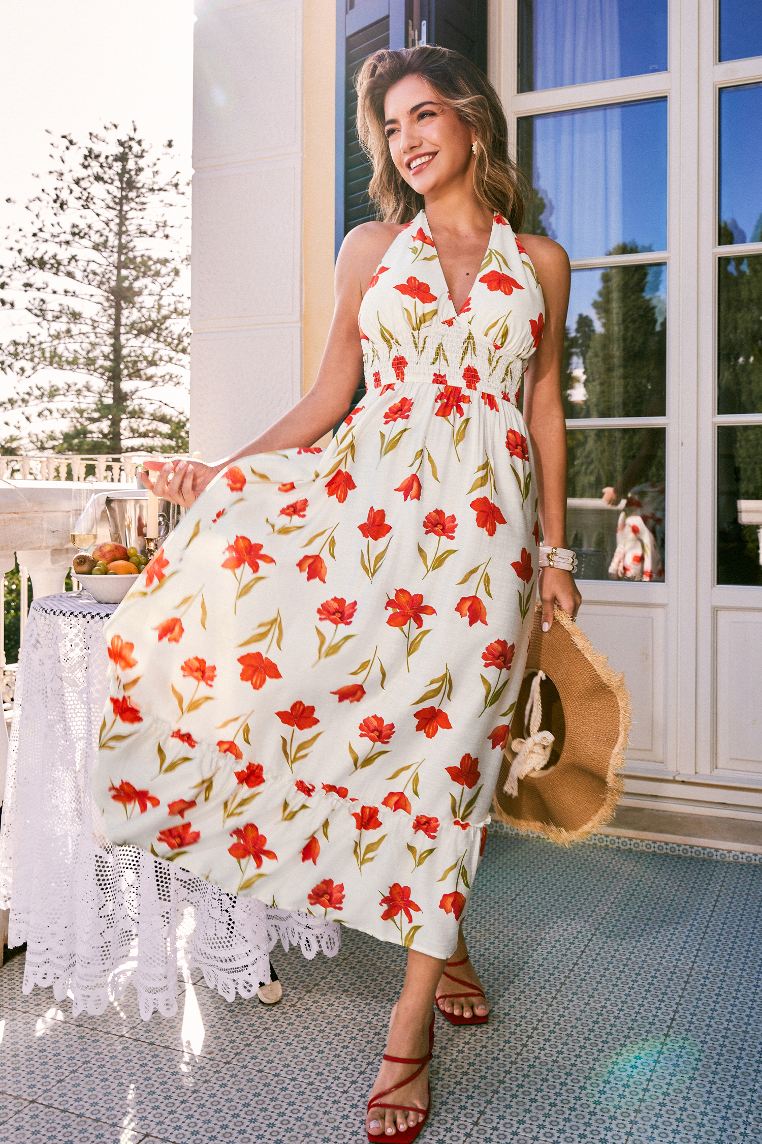 Did the Most Floral Midi Dress