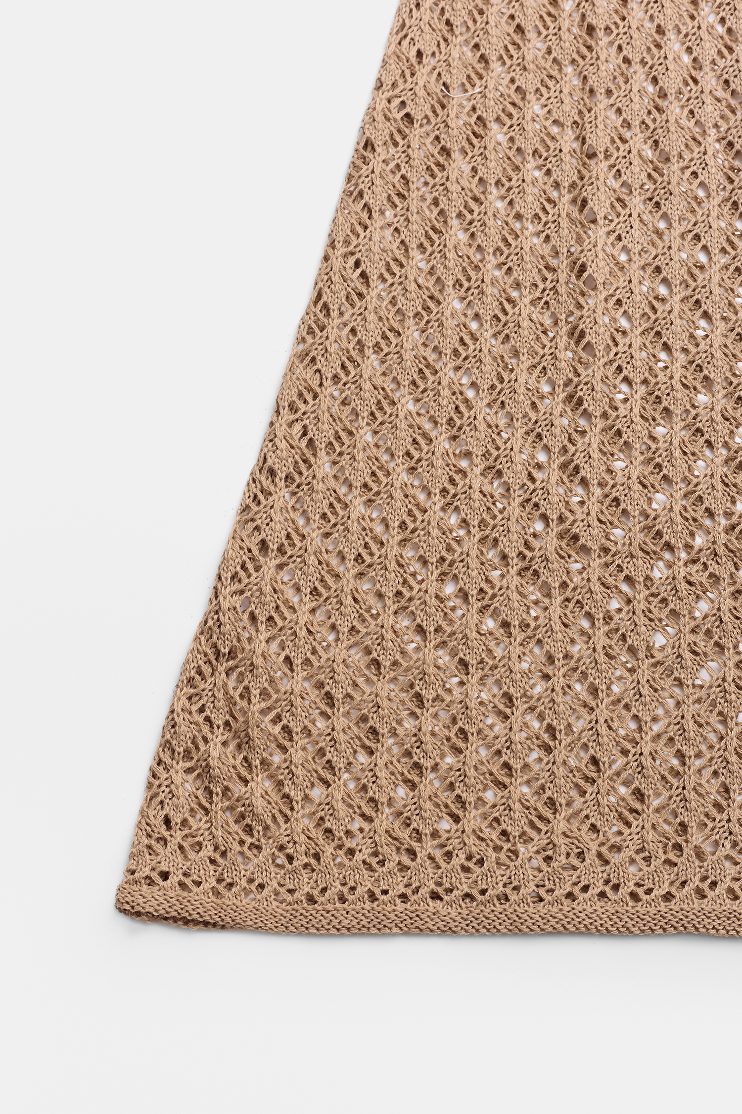 Big Thrill Brown Cover-Up Mini Dress