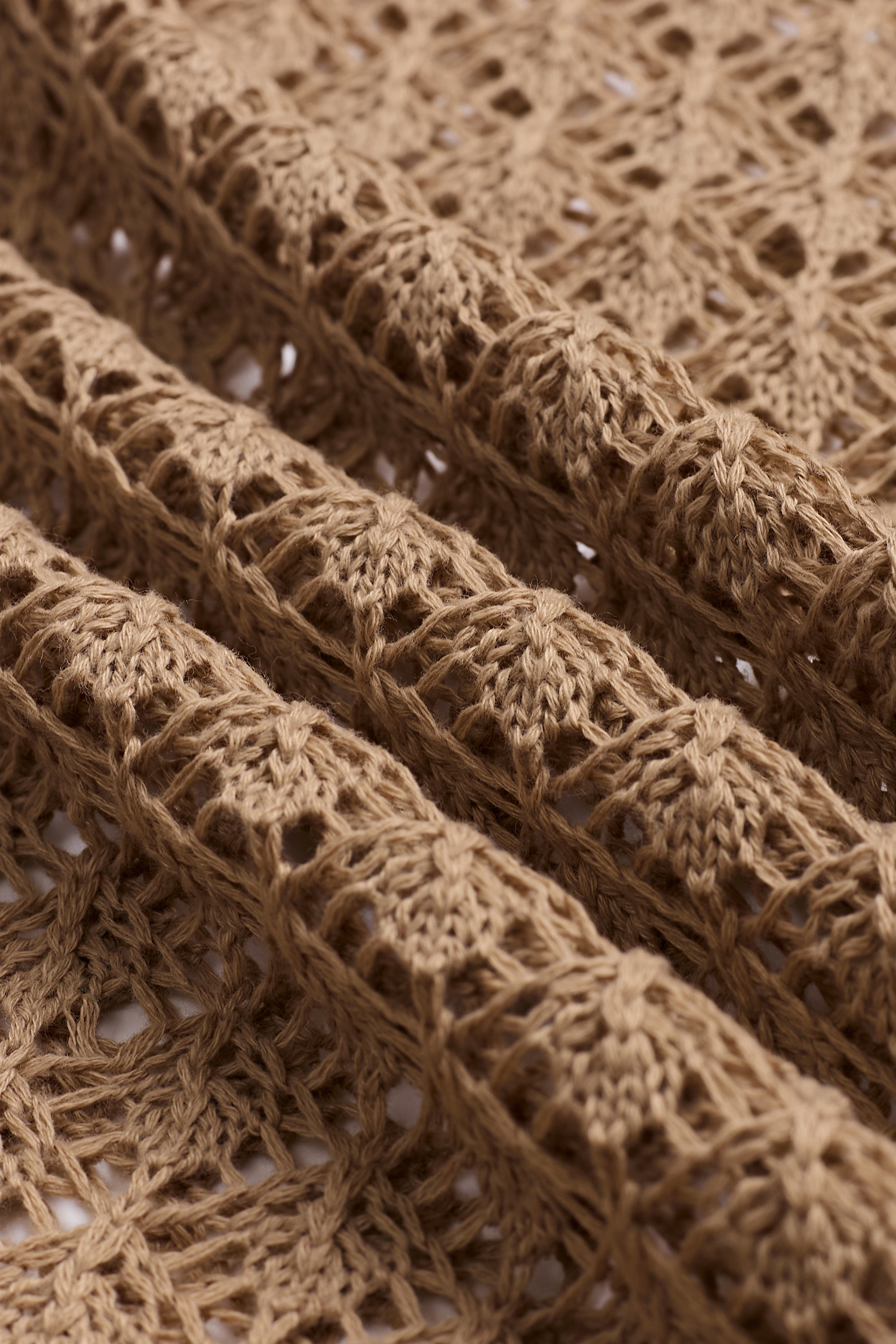 Big Thrill Brown Cover-Up Mini Dress