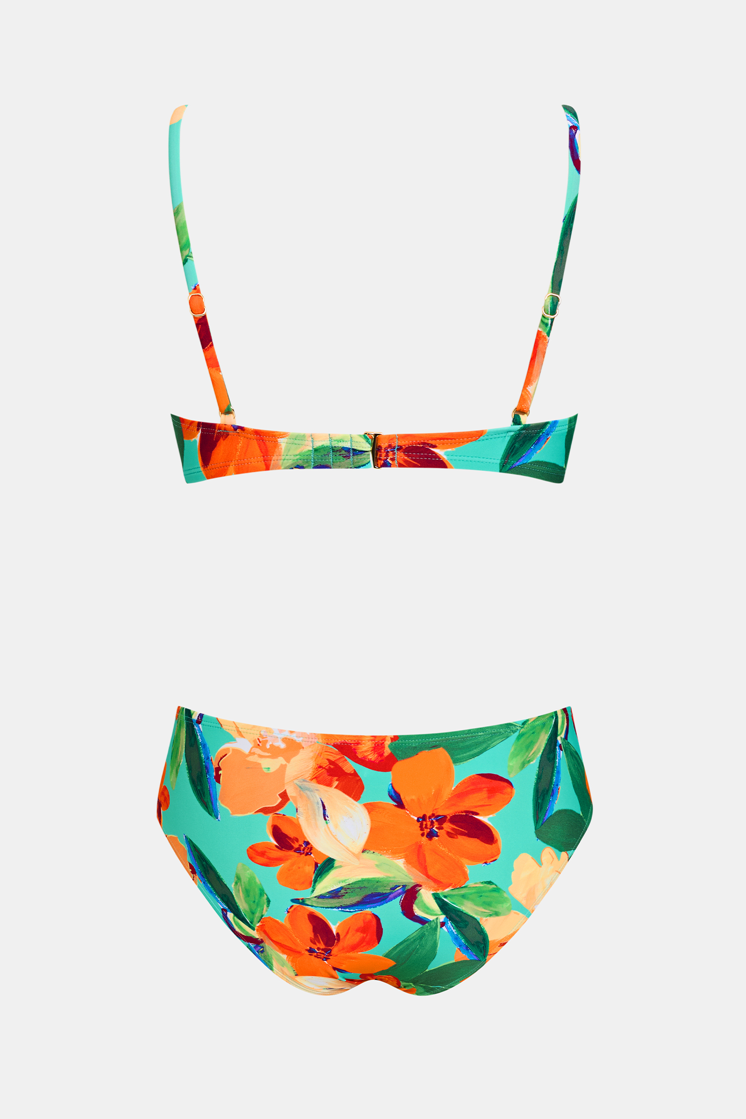 Paddleboard Princess Floral Bikini Set