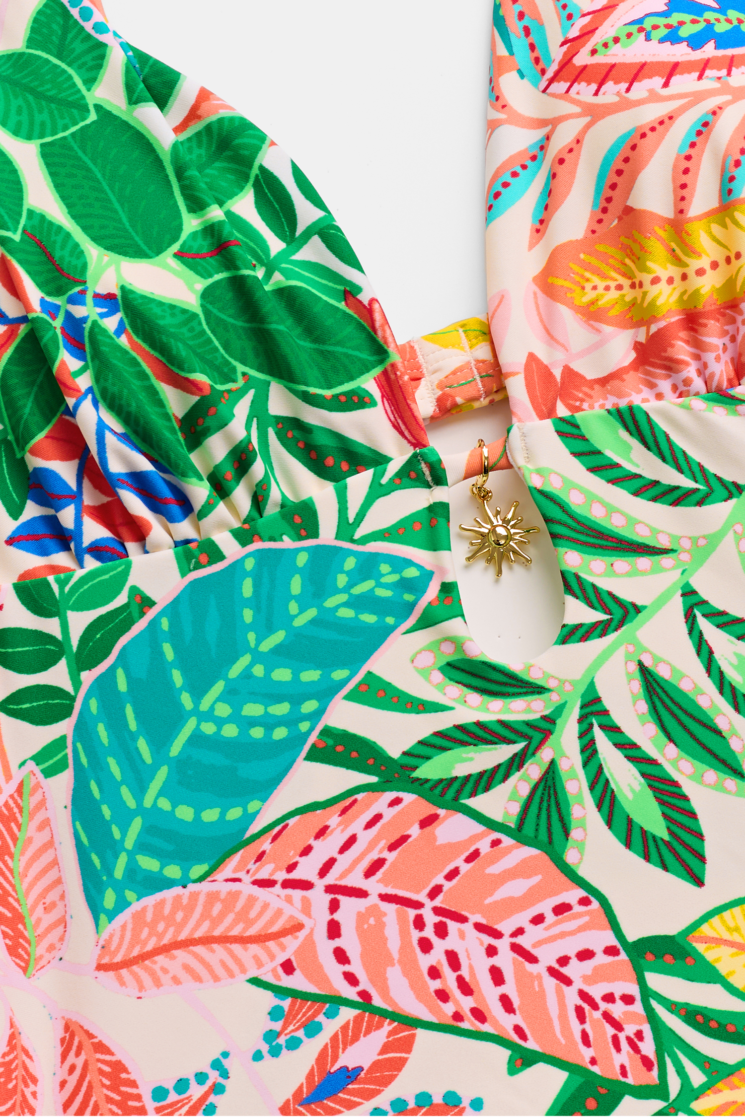 Palm Parade Tummy Control One-Piece Swimsuit