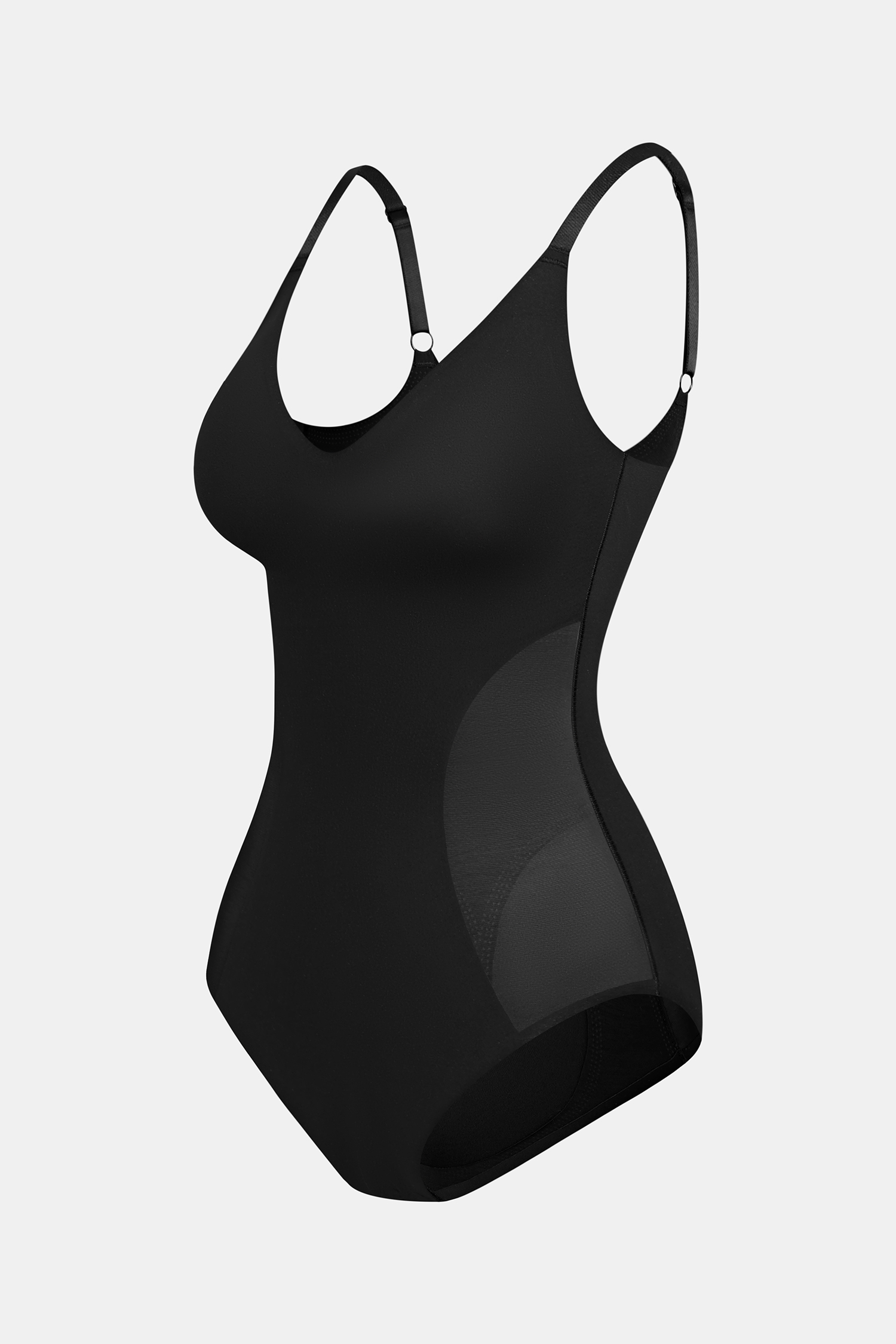 Schwarzer Po-liftender Shapewear-Bodysuit