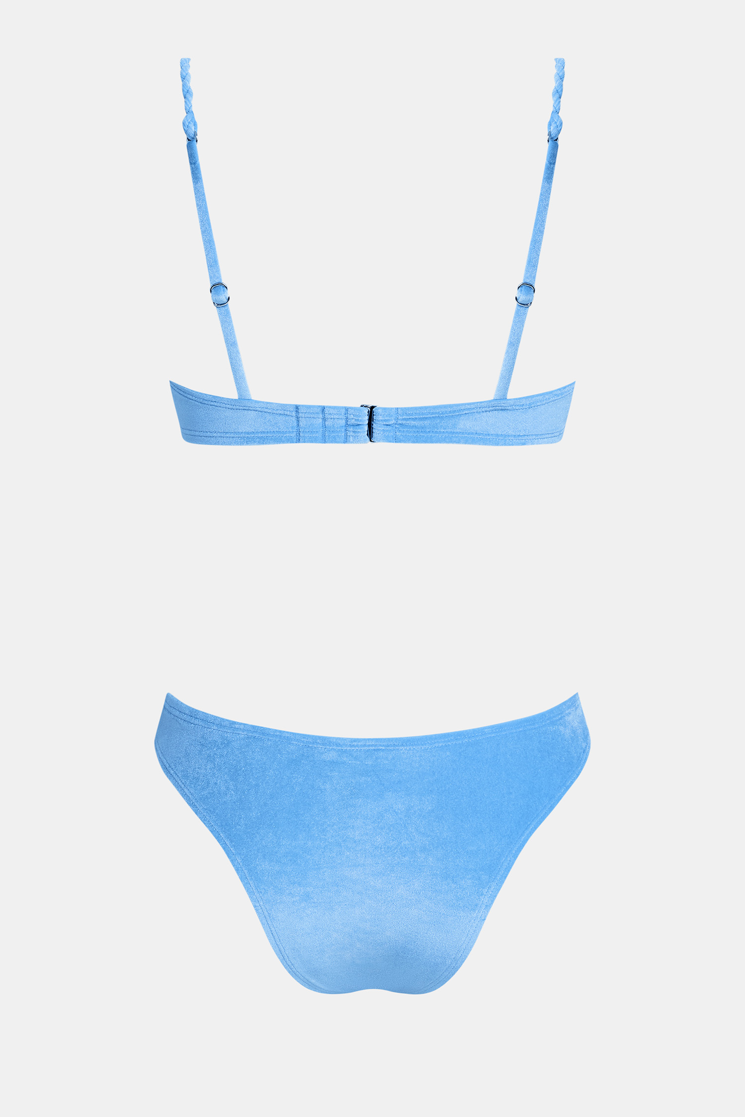 Heat Advisory Blue Bikini Set