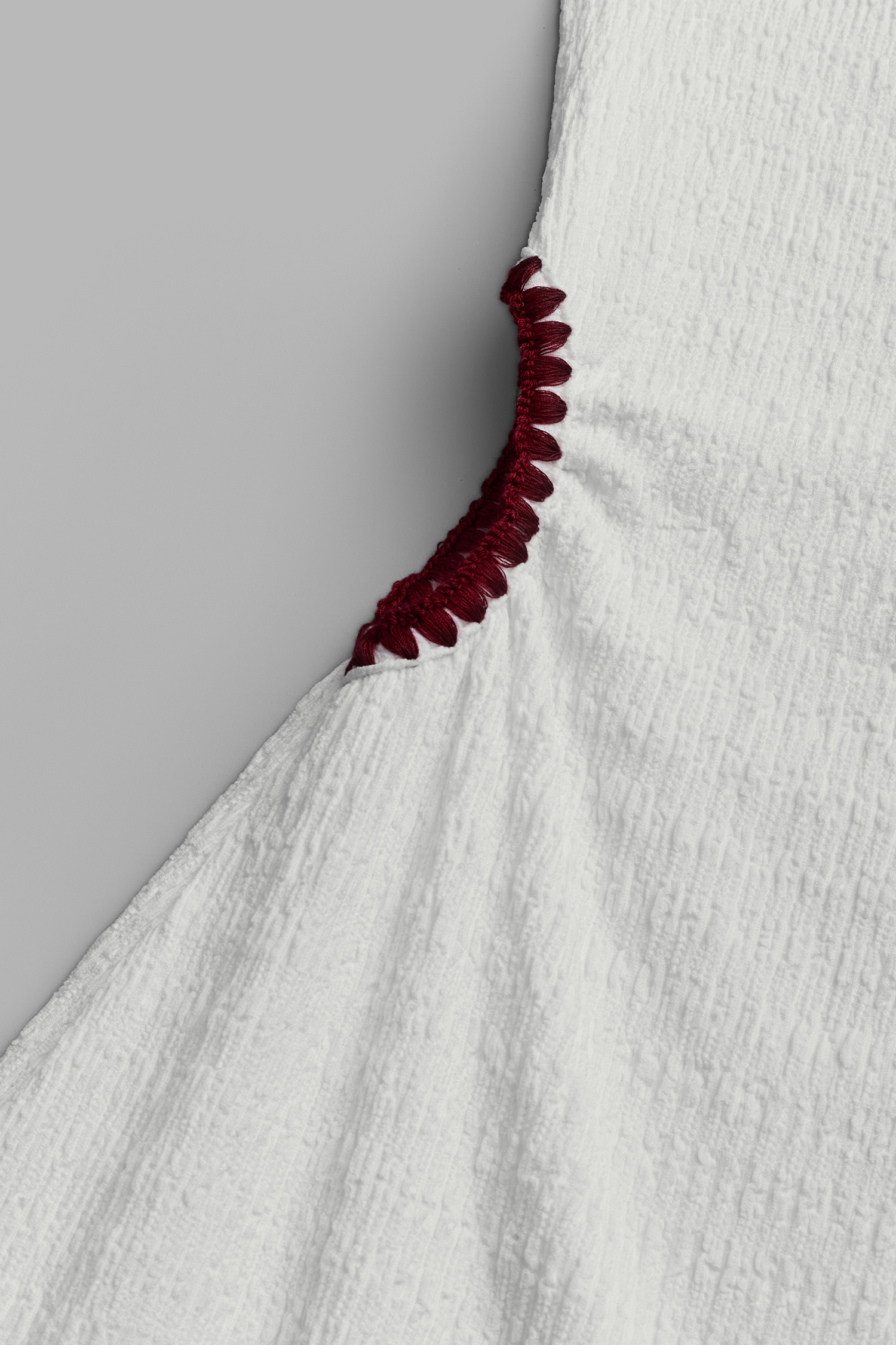 Tiki Terrace White Maxi Dress