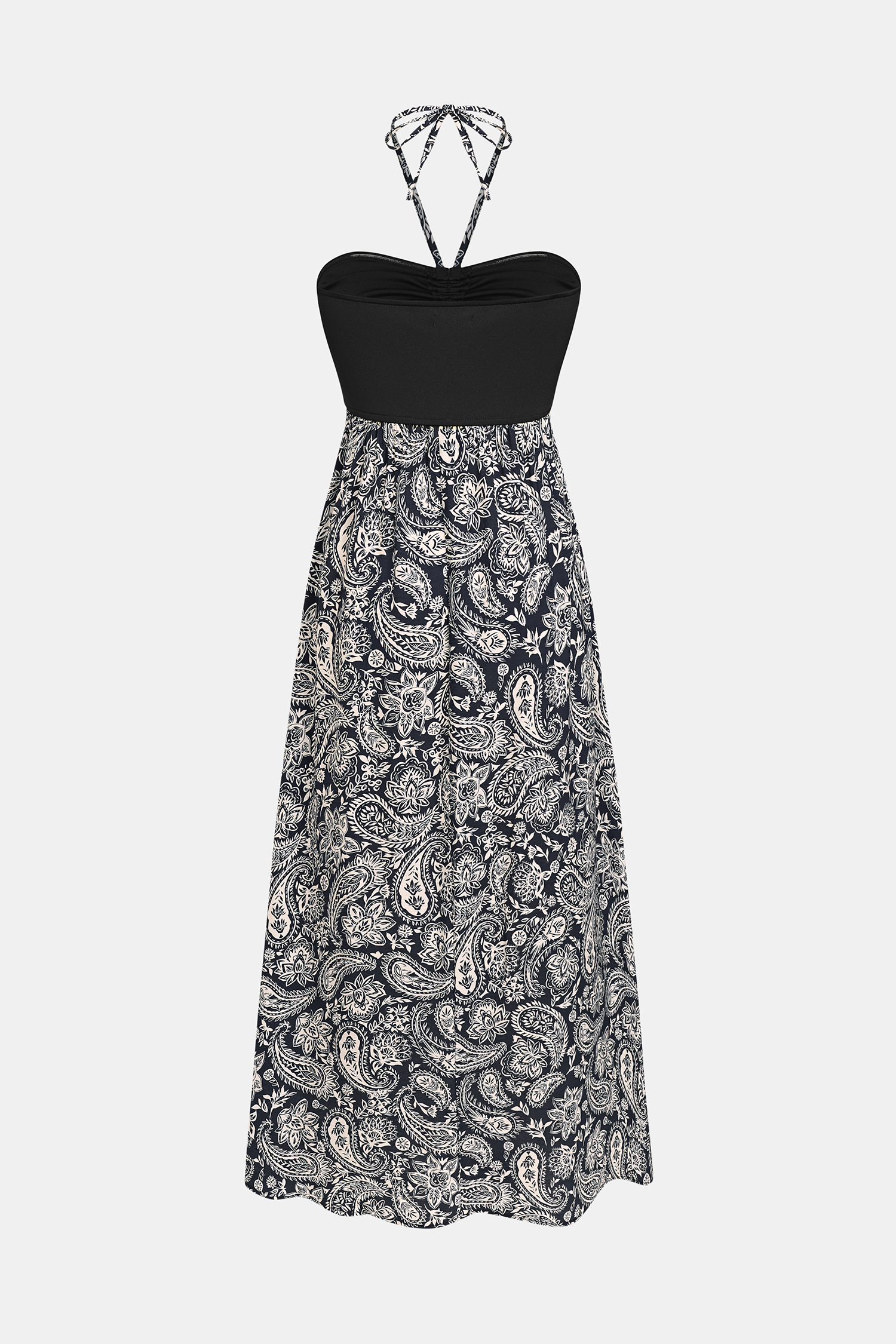 Fireworks Tropical Maxi Dress