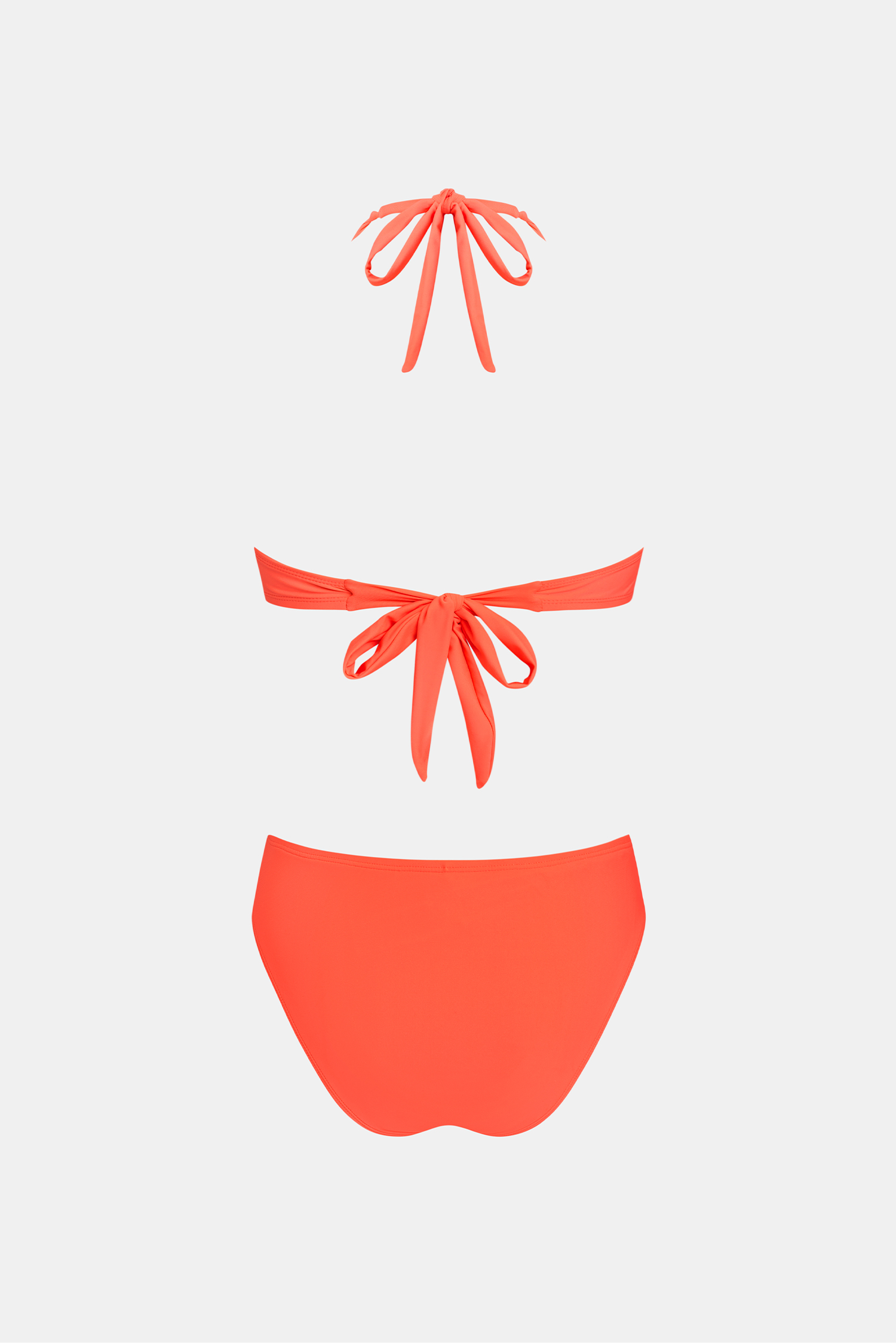 Orangeade Stand Coral Bikini Set