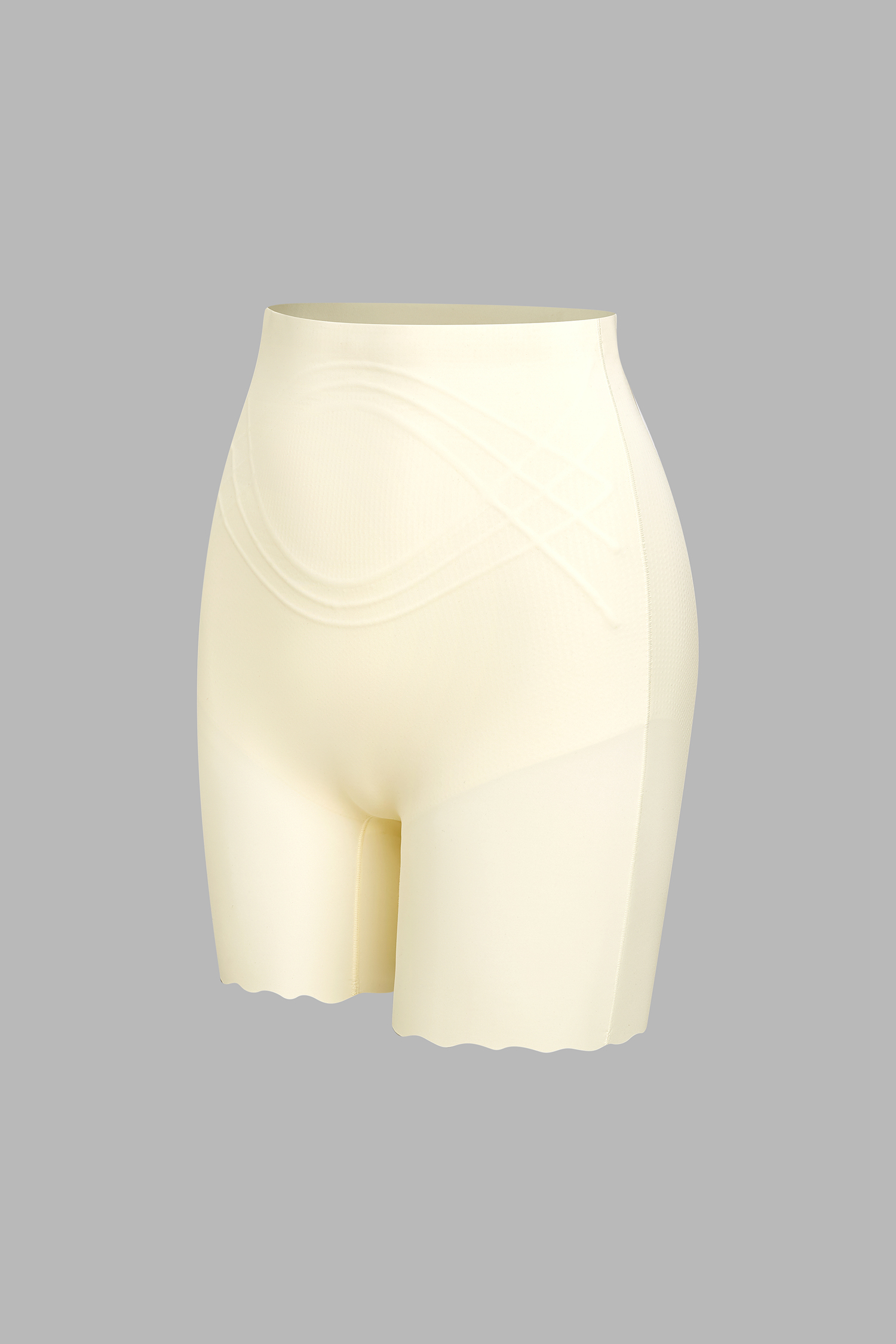 Flexible Beige Shapewear Shorts
