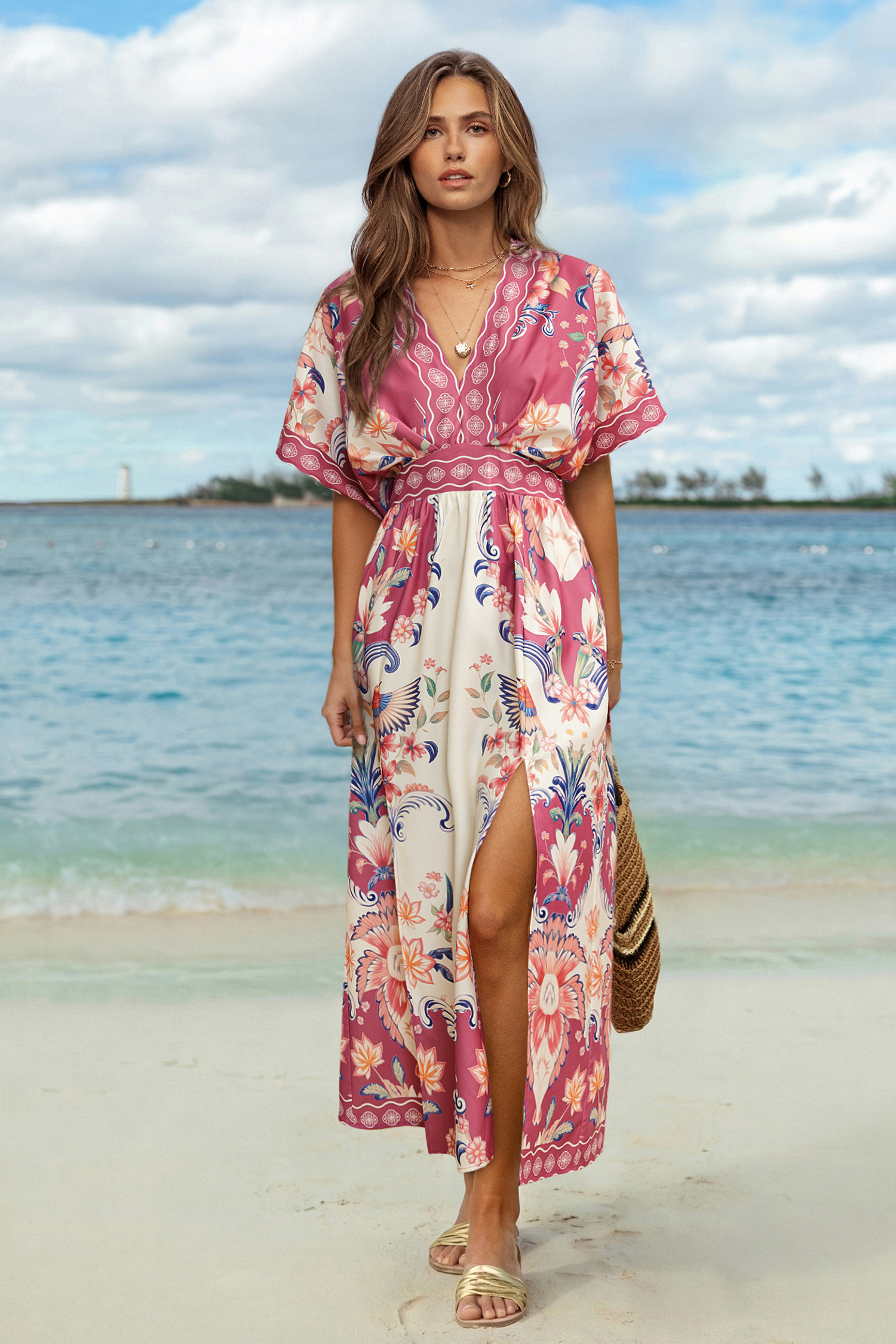 Oracle Tropical Maxi Dress