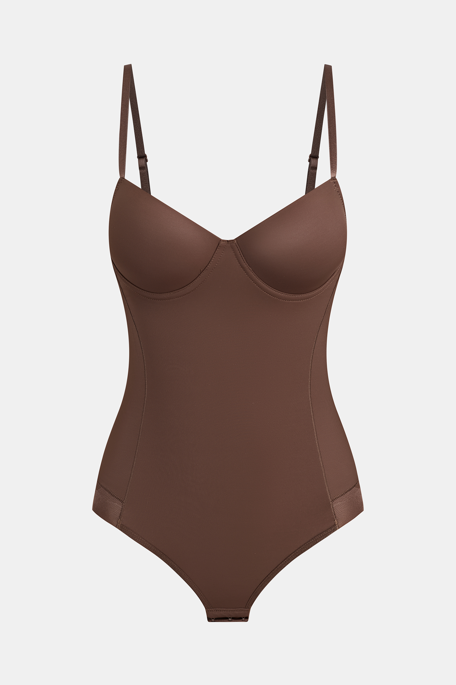 Diva Aura Brown Shapewear Bodysuit