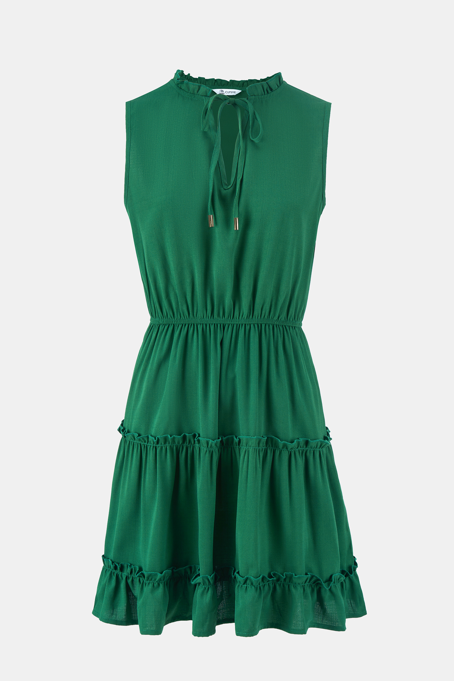Minivestido verde All American