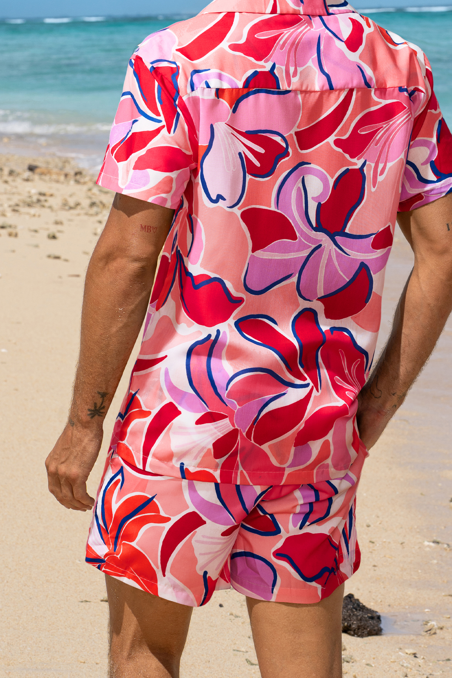 Watch This Tropical Board Shorts