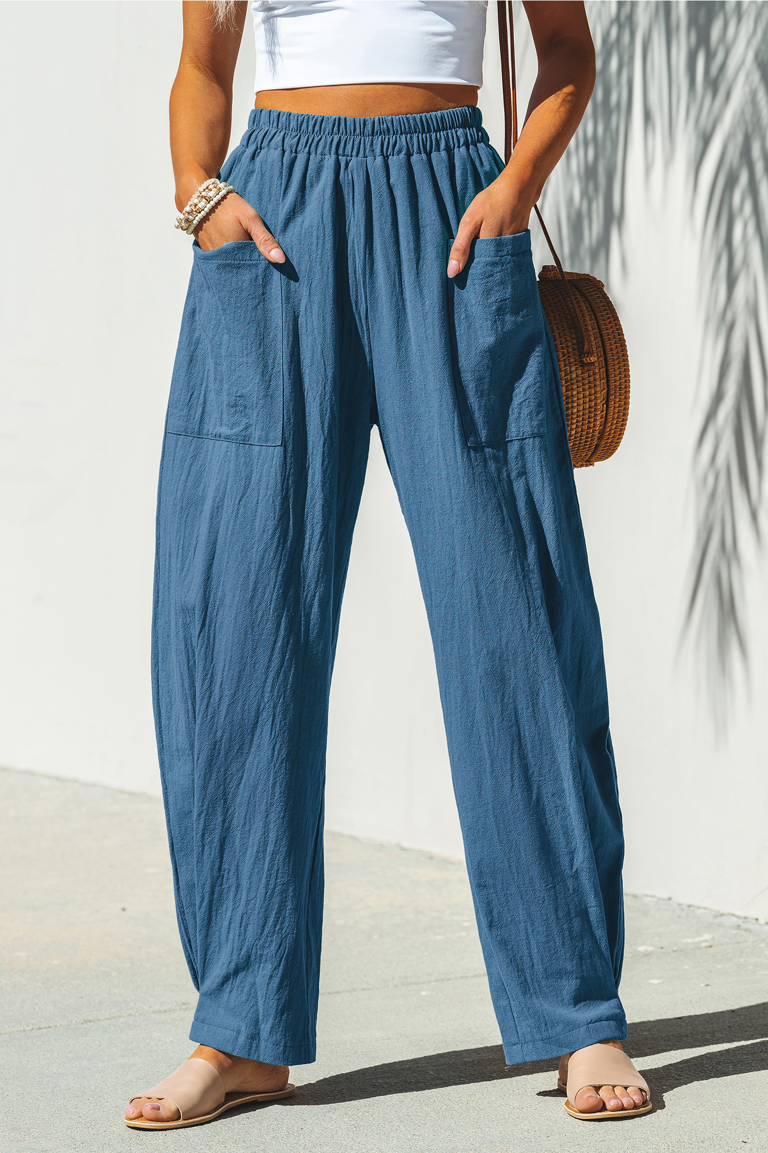 Seaside Escape Blue Pants