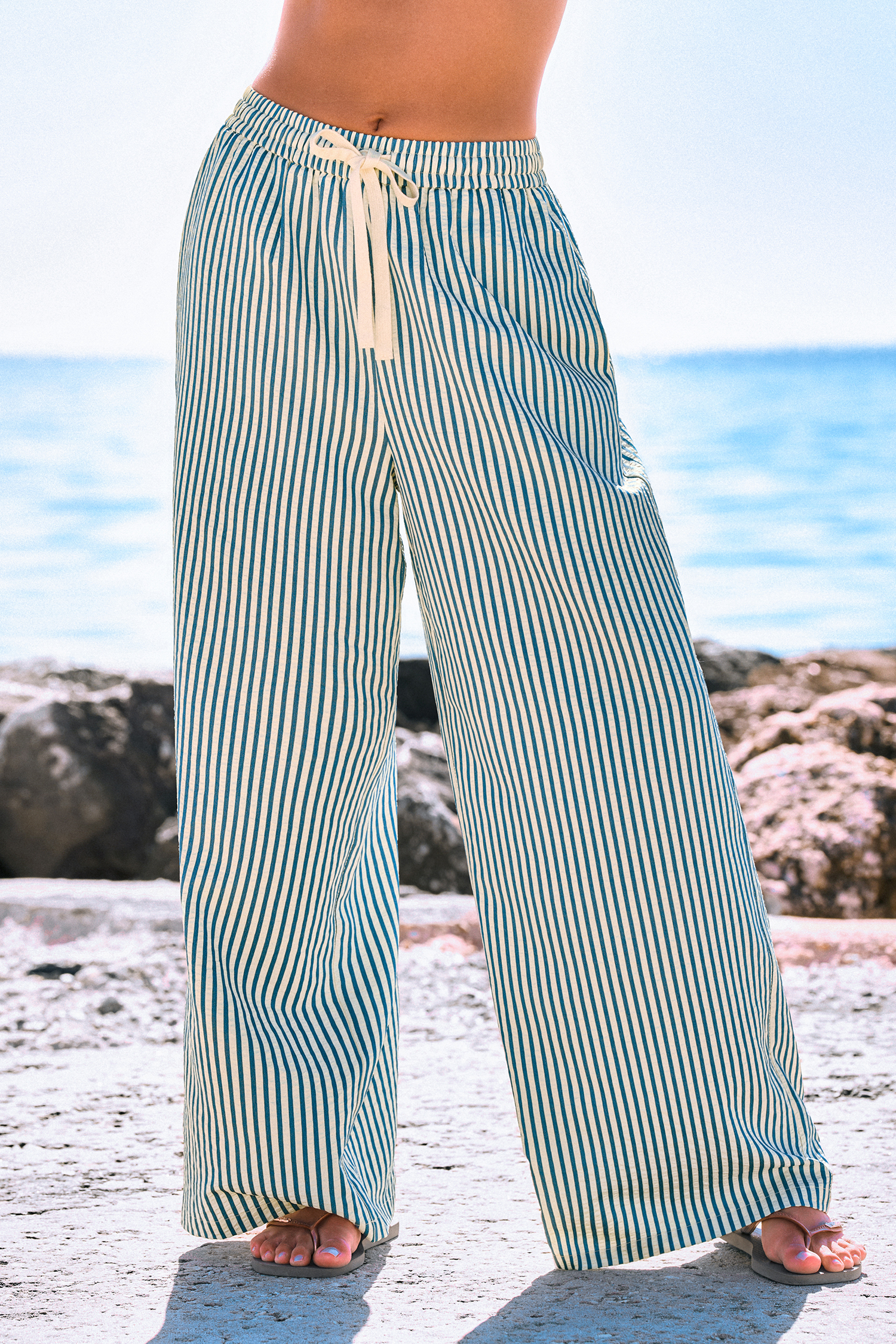 Sailing Off Striped Trousers