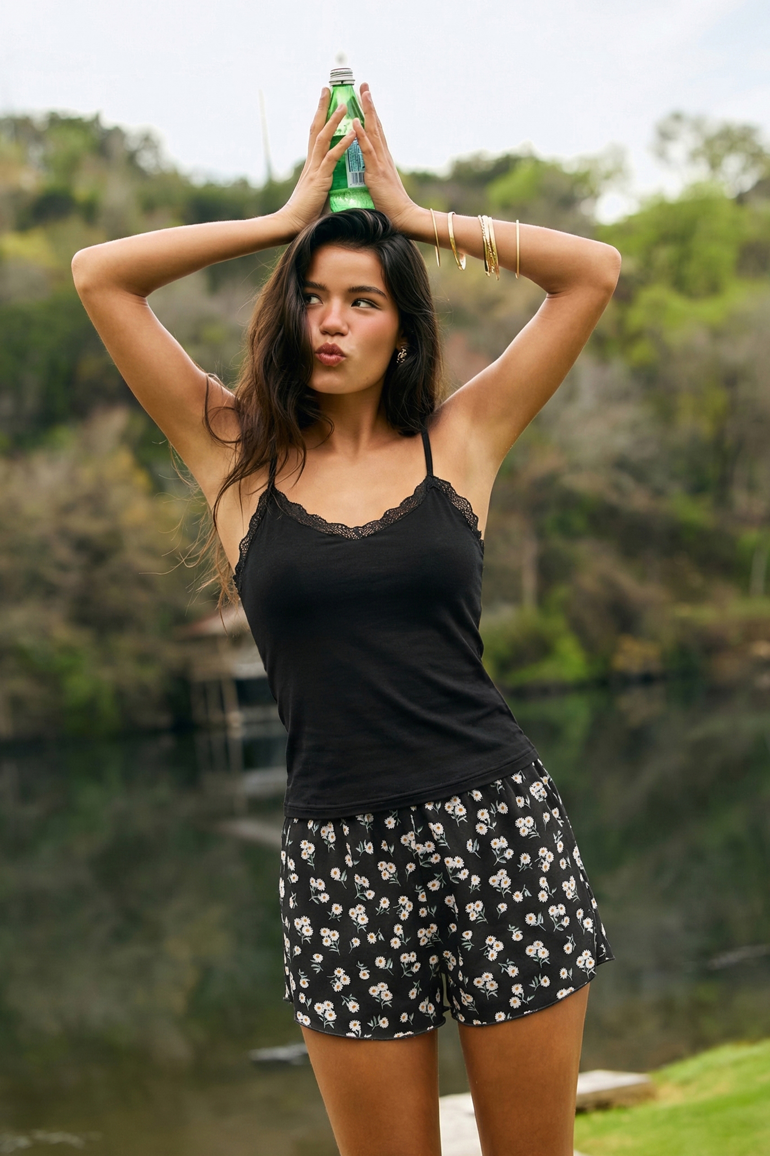 Goodnight Mood Floral Pajama Set