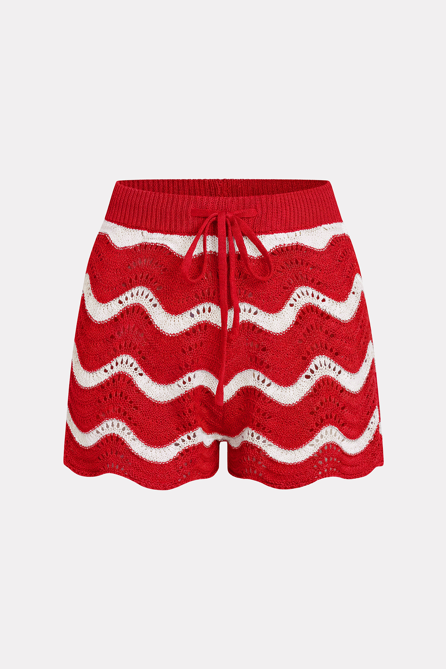 Embark Striped Cover-Up Shorts