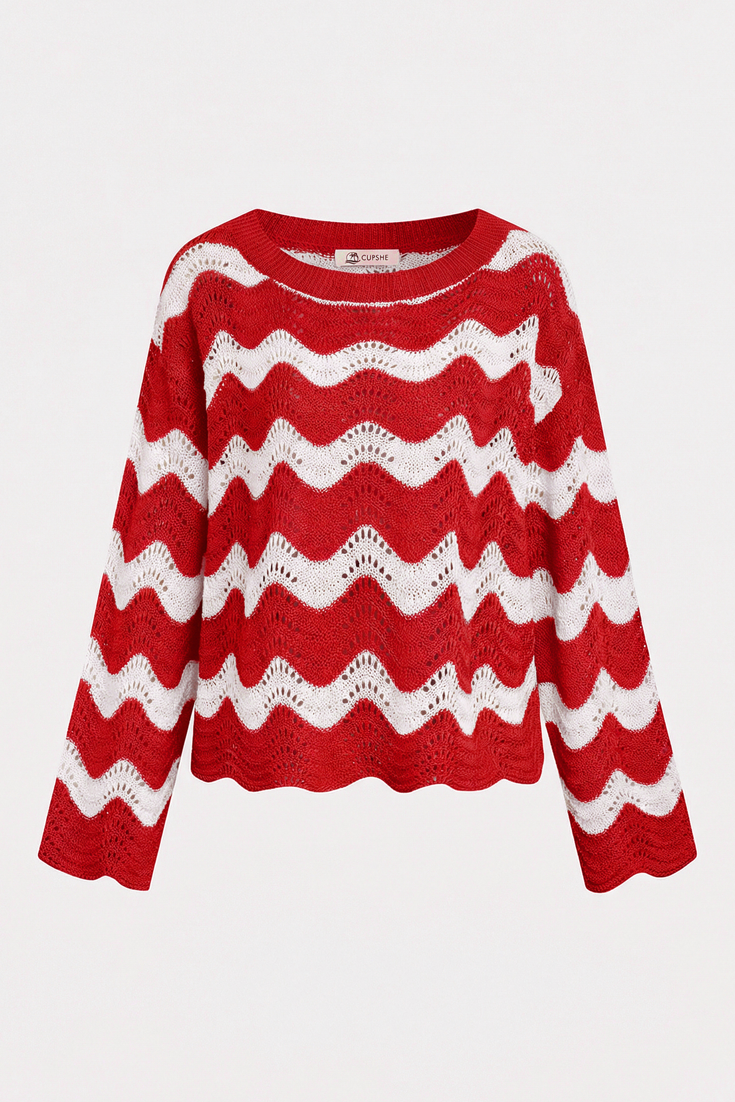 Castaway Cutie Striped Cover-Up Top