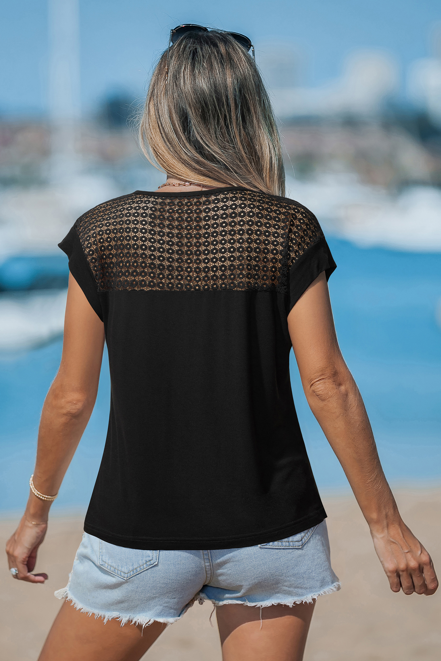 So This Is Love Black Tee