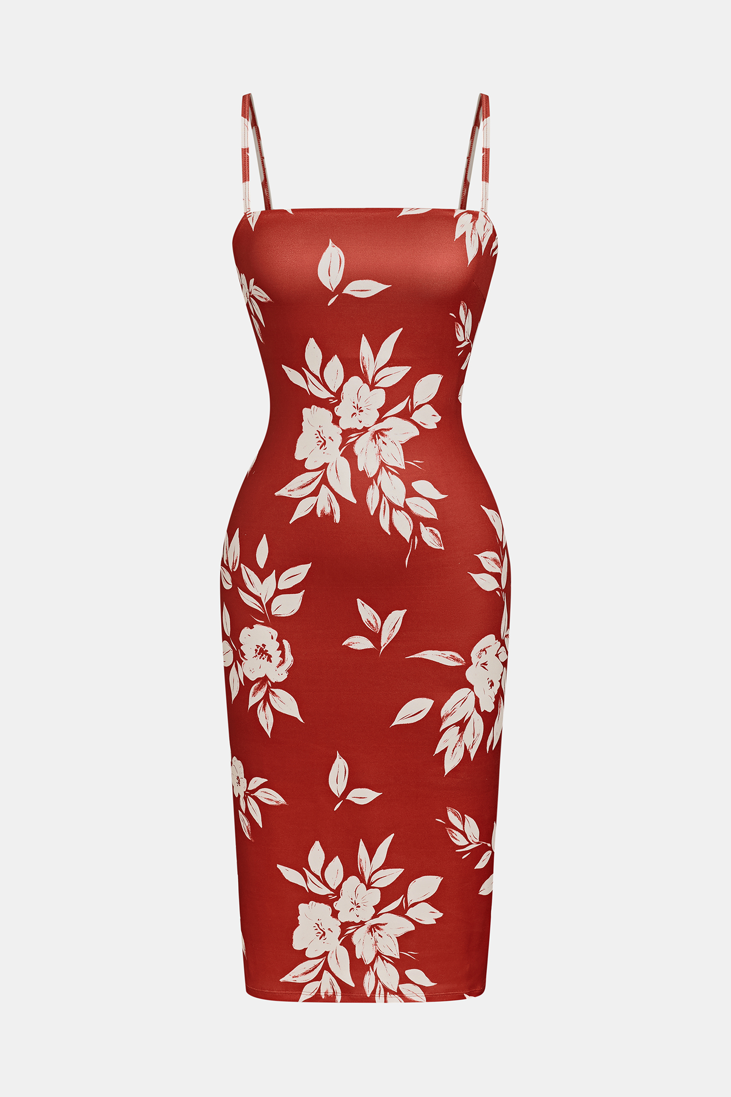 Malibu Shore Floral Midi Dress