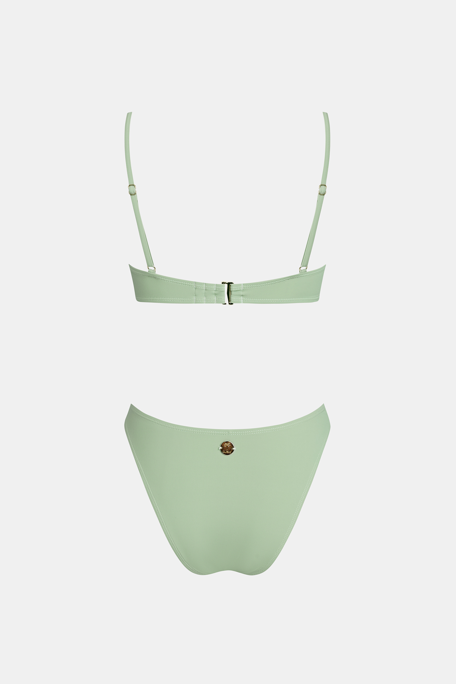 x Diane Bikini col arrondi bas ultra échancré