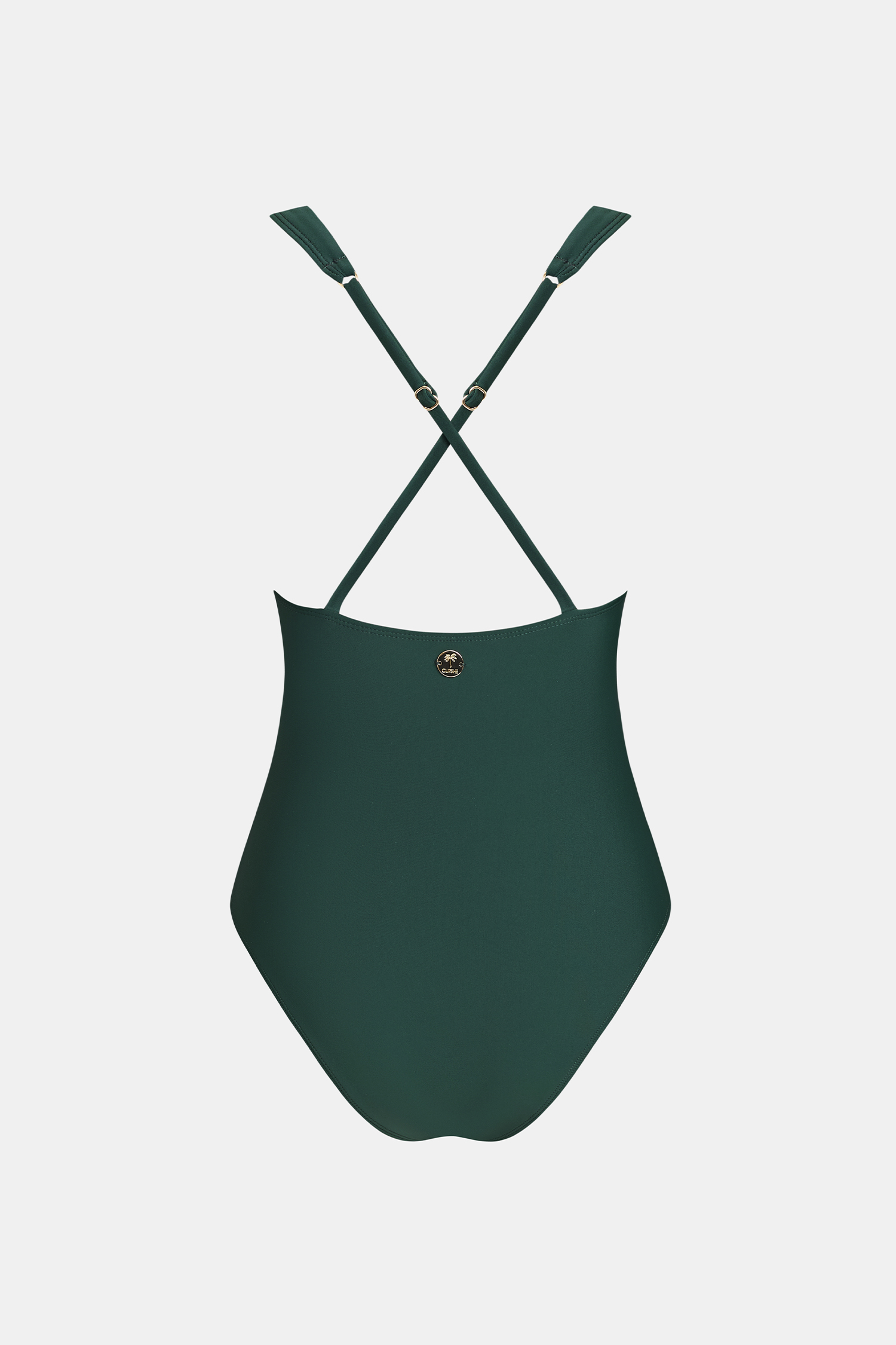 x Camille Maillot de bain une pièce col plongeant dos croisé