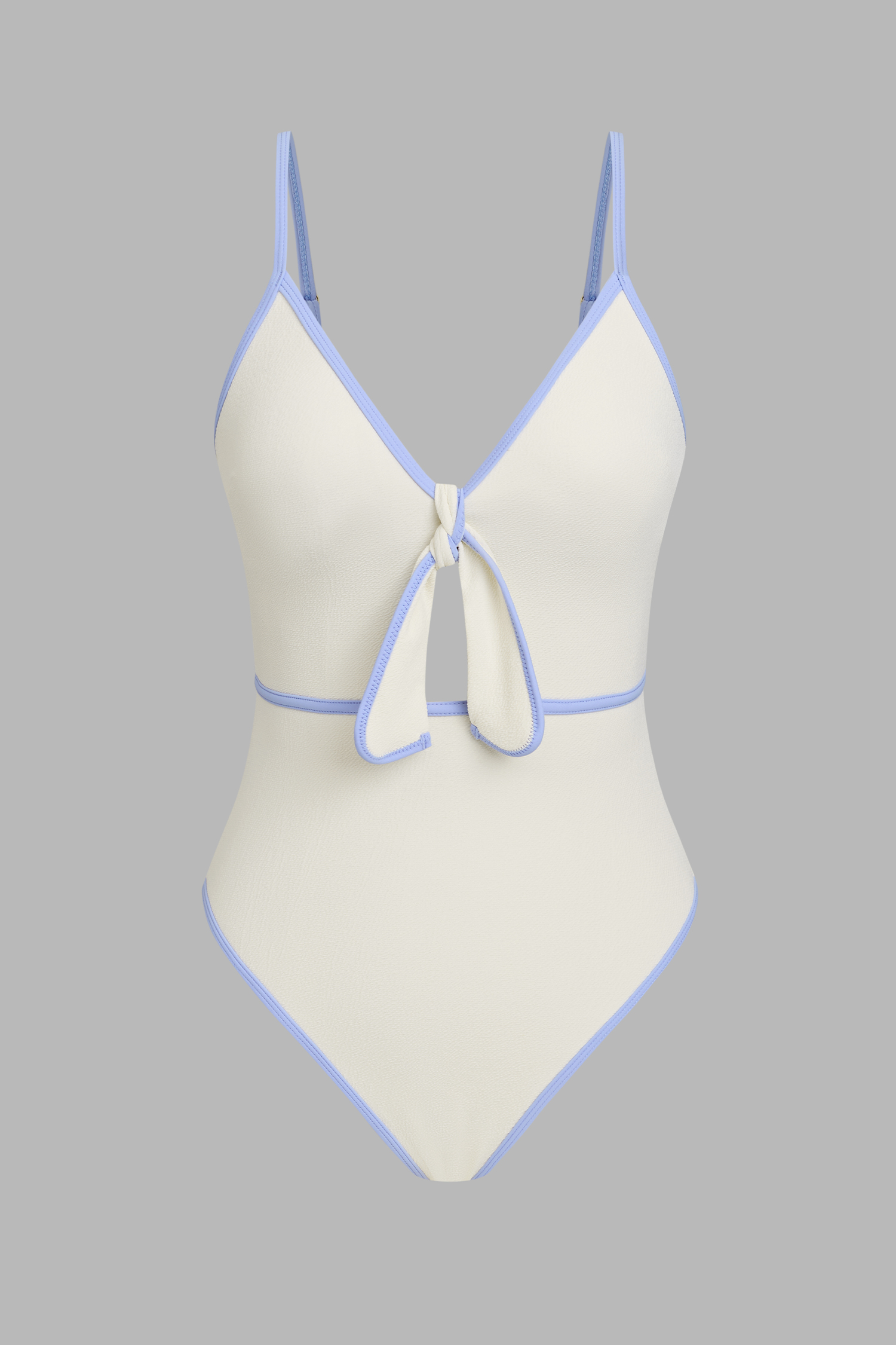 x Camille Maillot de bain une pièce col losange découpe goutte