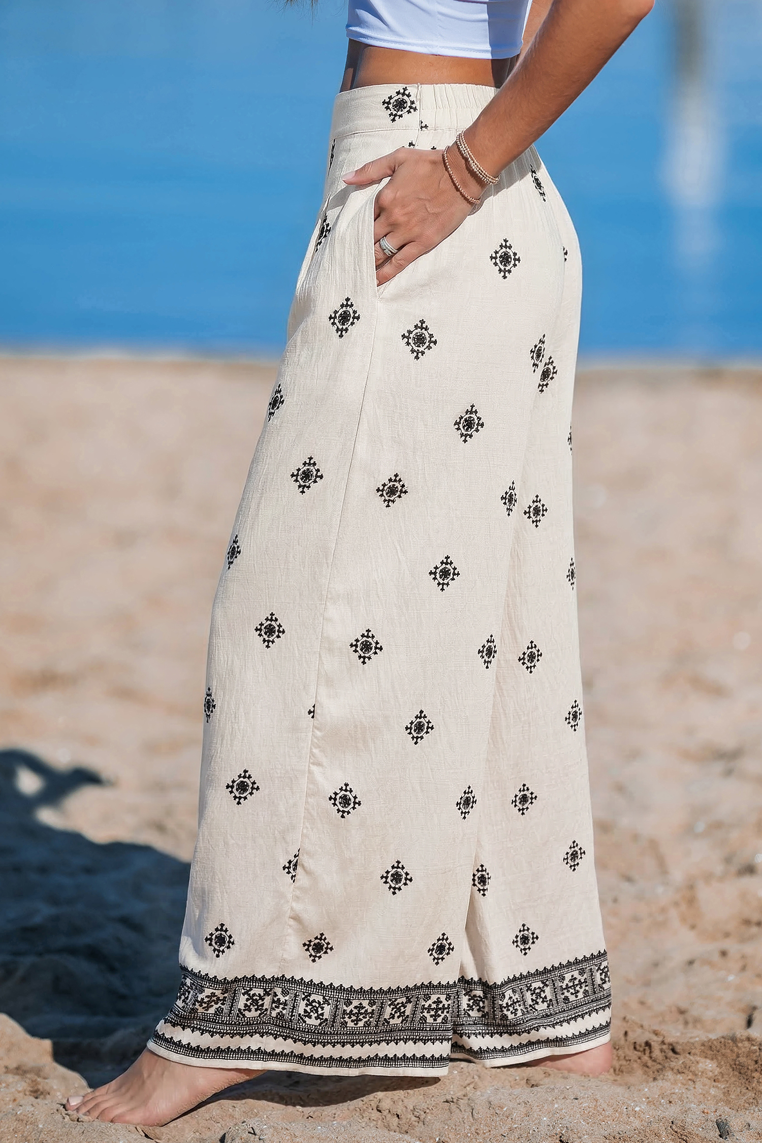 Easy Living Ornate Trousers