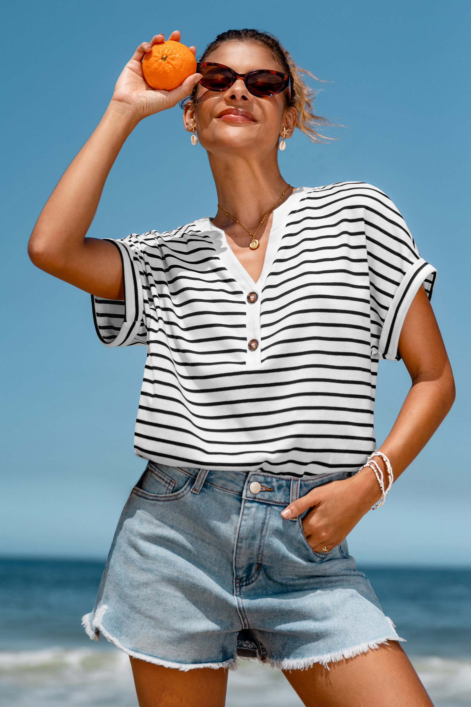 Saltwater Essential Striped Tee