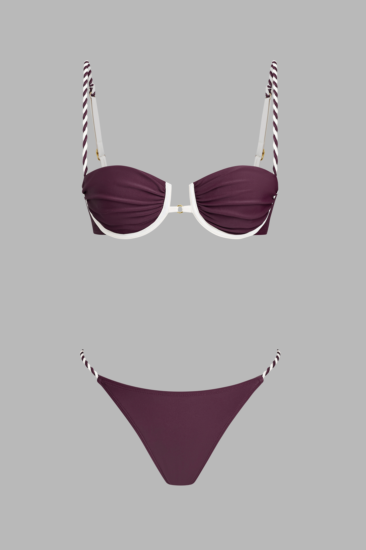 x Diane Bikini D/DD à carreaux