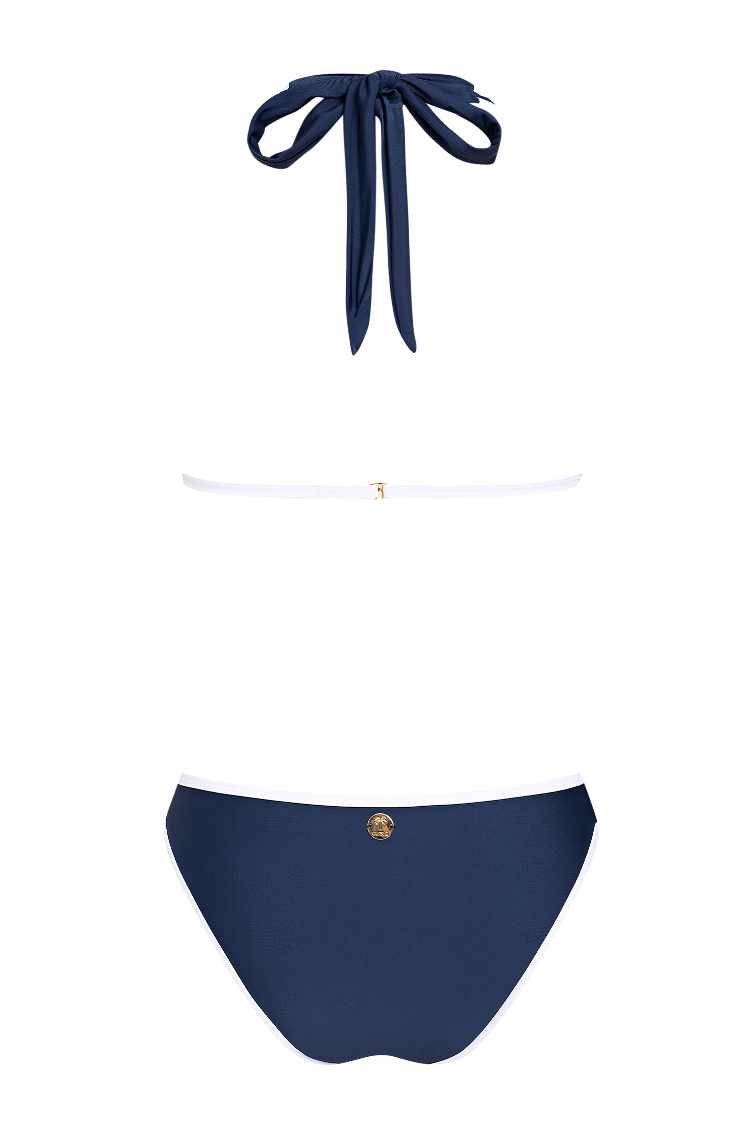 x Camille Bikini bretelles à nouer bas coupe moderne échancrée