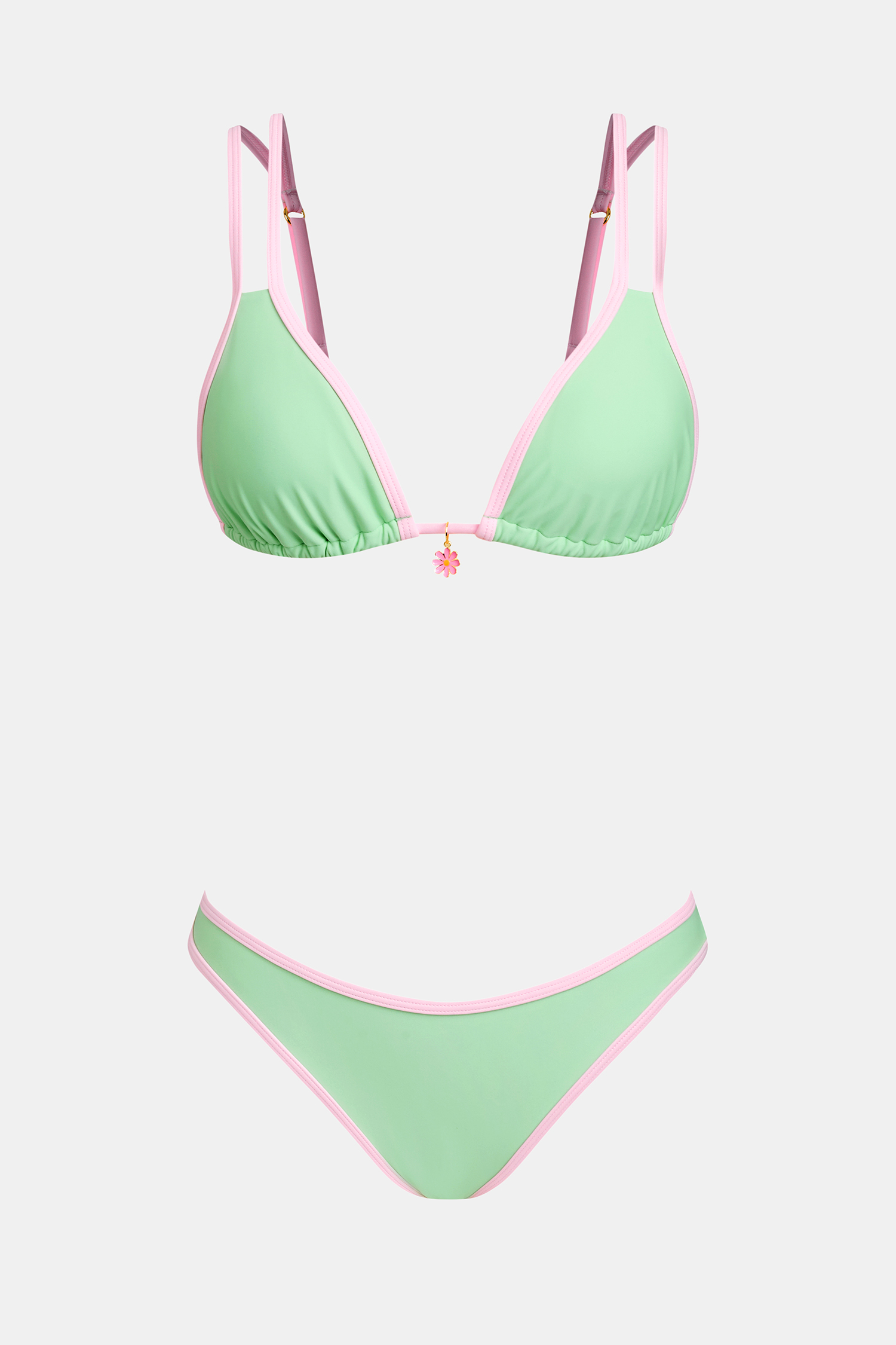 Midday Reset Green Bikini Set