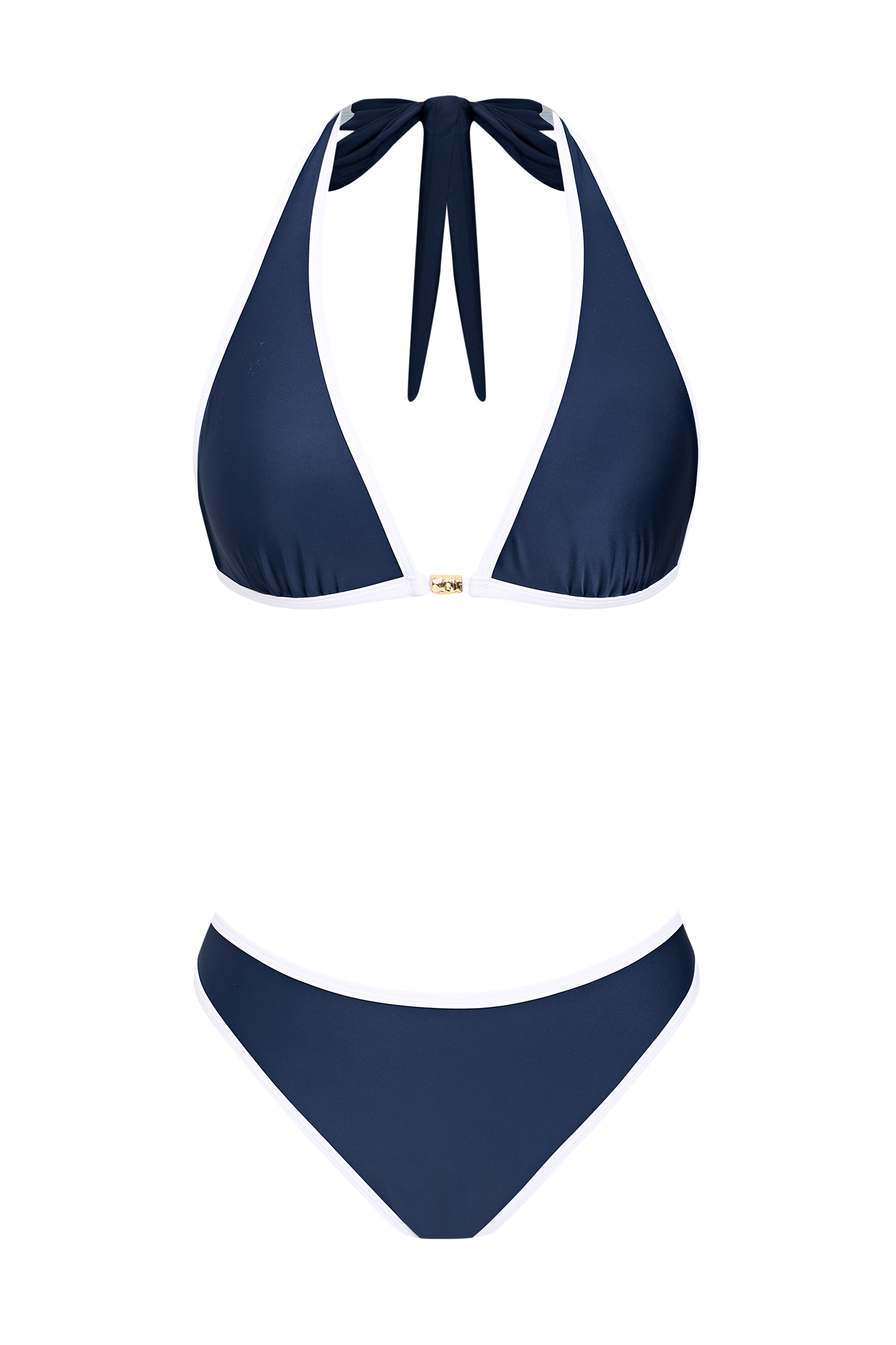 x Camille Bikini bretelles à nouer bas coupe moderne échancrée