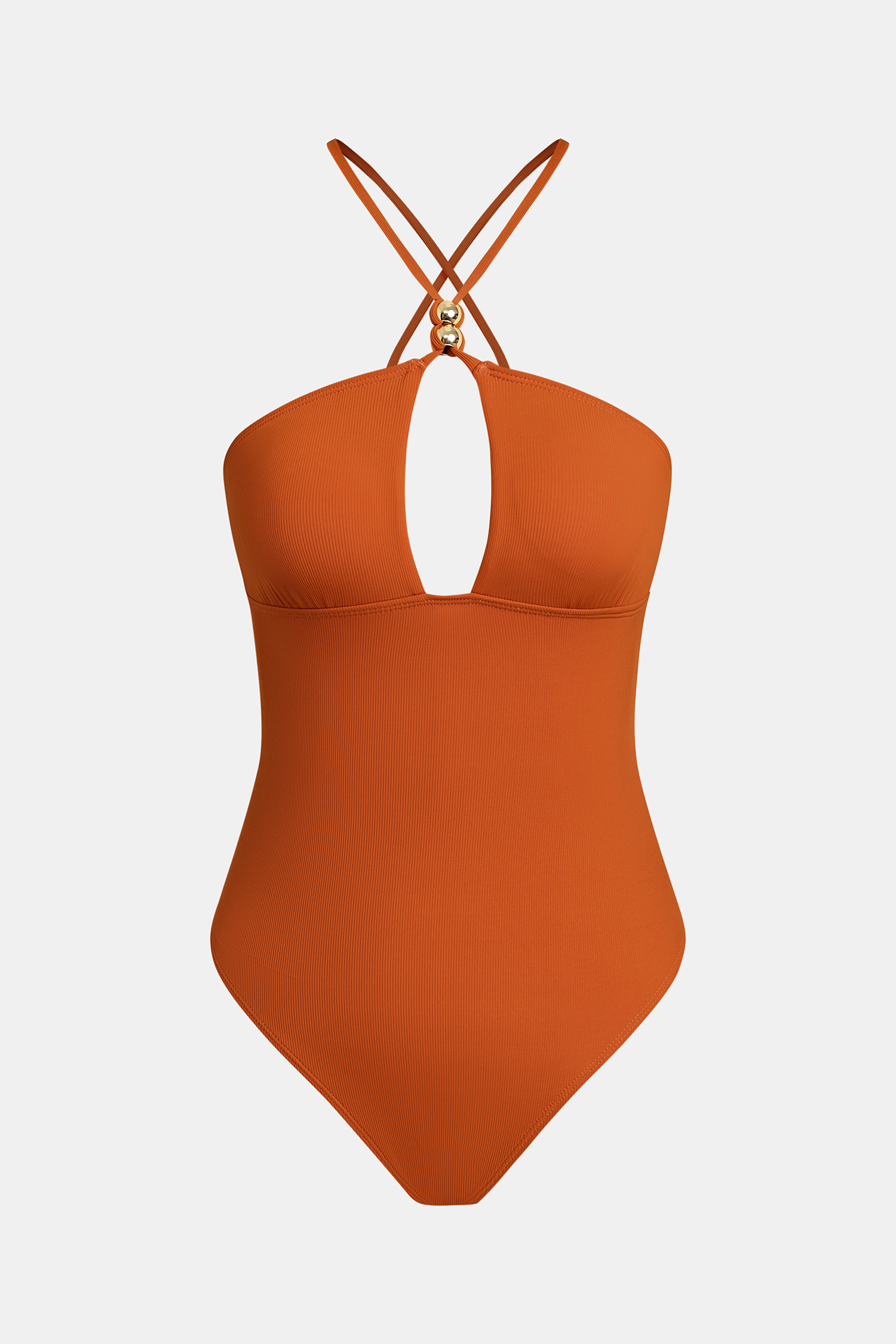 x Camille Maillot de bain une pièce col haut dos croisé