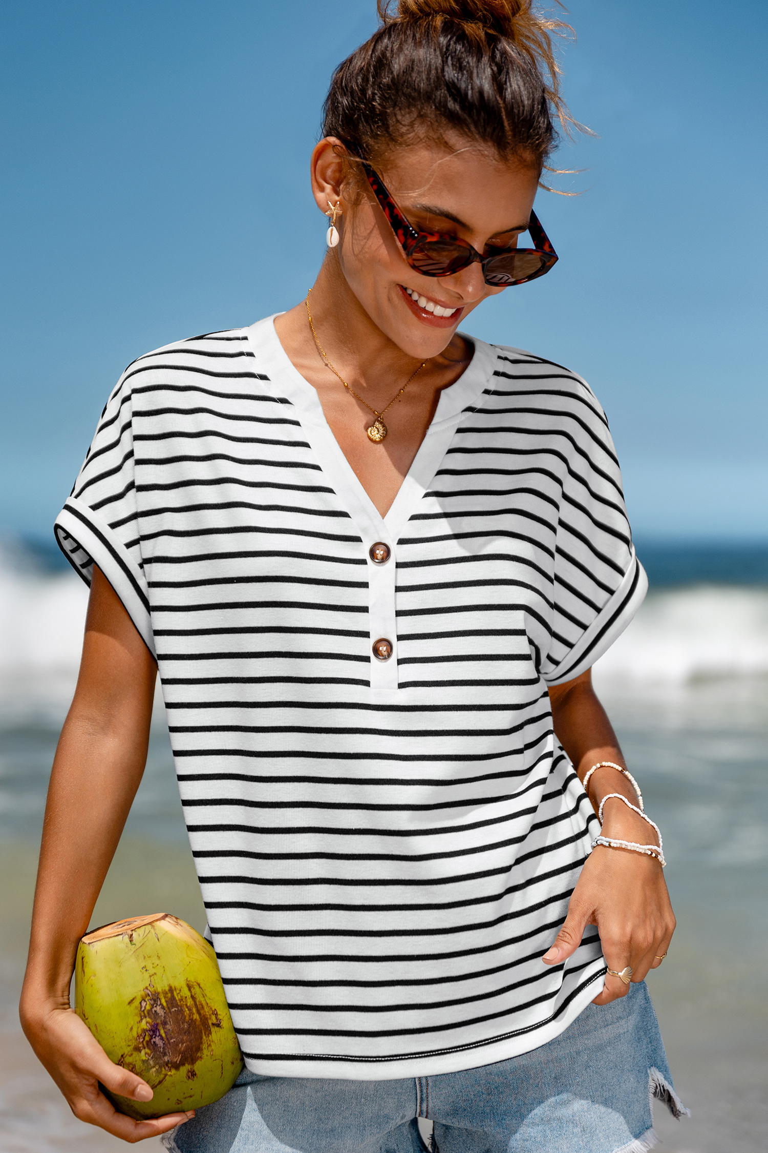 Saltwater Essential Striped Tee