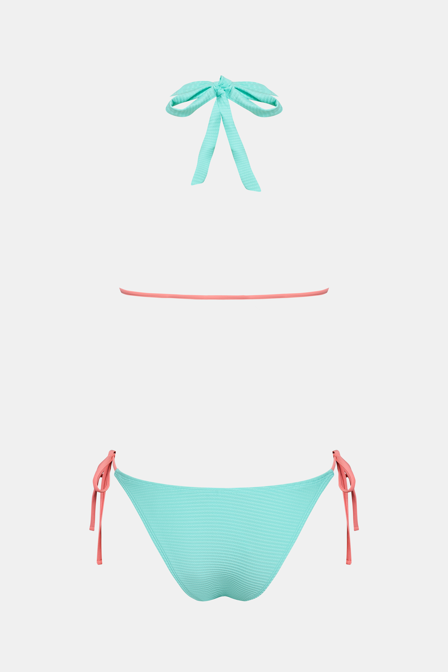 Splash Zone Blue Bikini Set