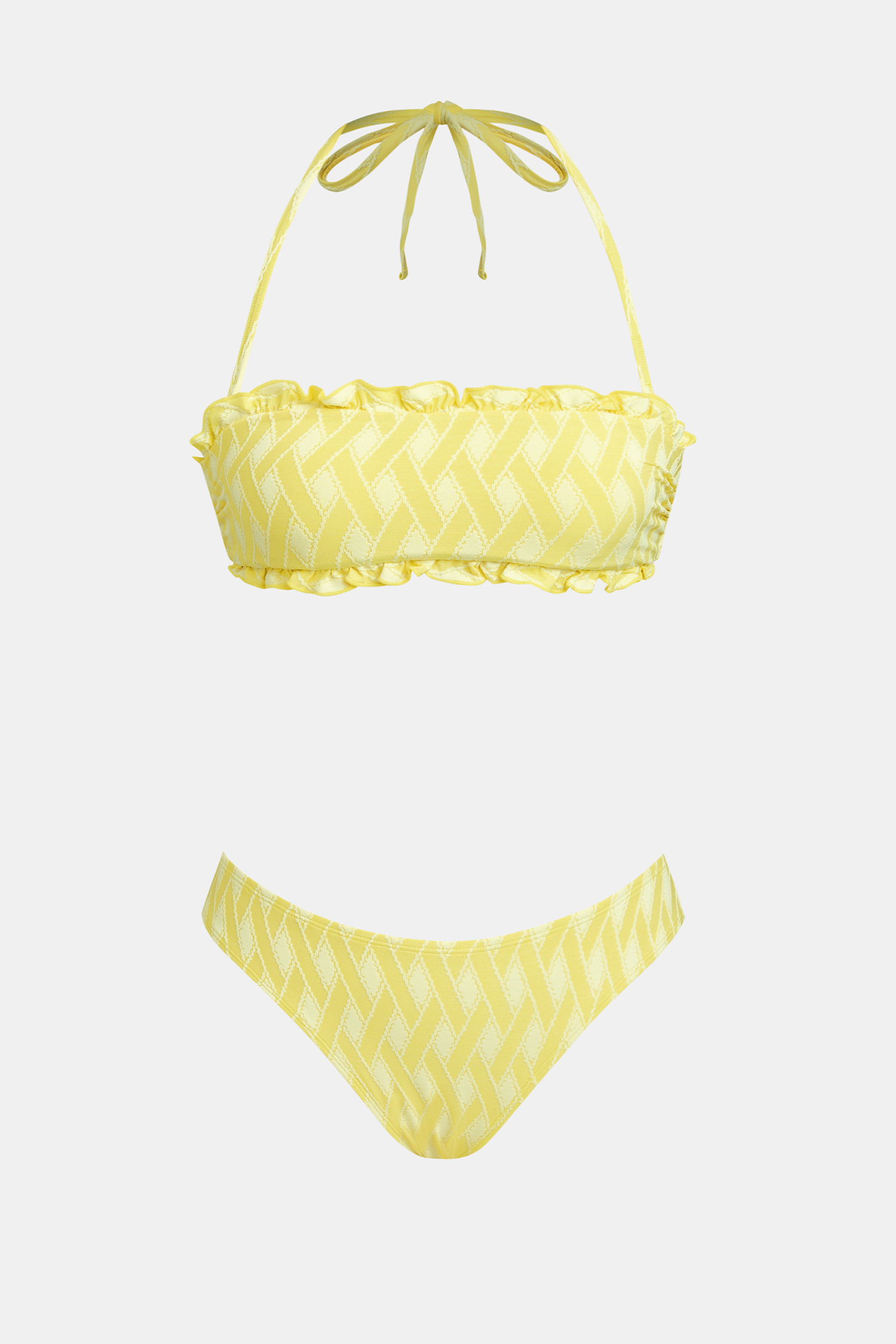 Into the Sunset Yellow Bikini Set